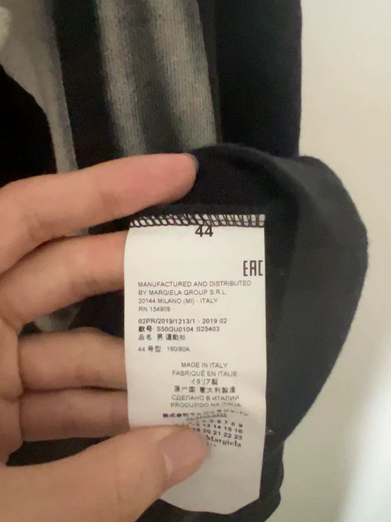 Maison Margiela Maison Margiela Maison Margiela Hoodie in Black Color-2507 Size US L / EU 52-54 / 3 - 4 Thumbnail