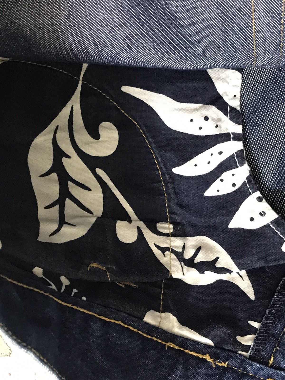 JNCO Davoucci Hiphop Baggy Relaxed Loose Blue Shine Denim Jeans Size US 32 / EU 48 - 17 Thumbnail