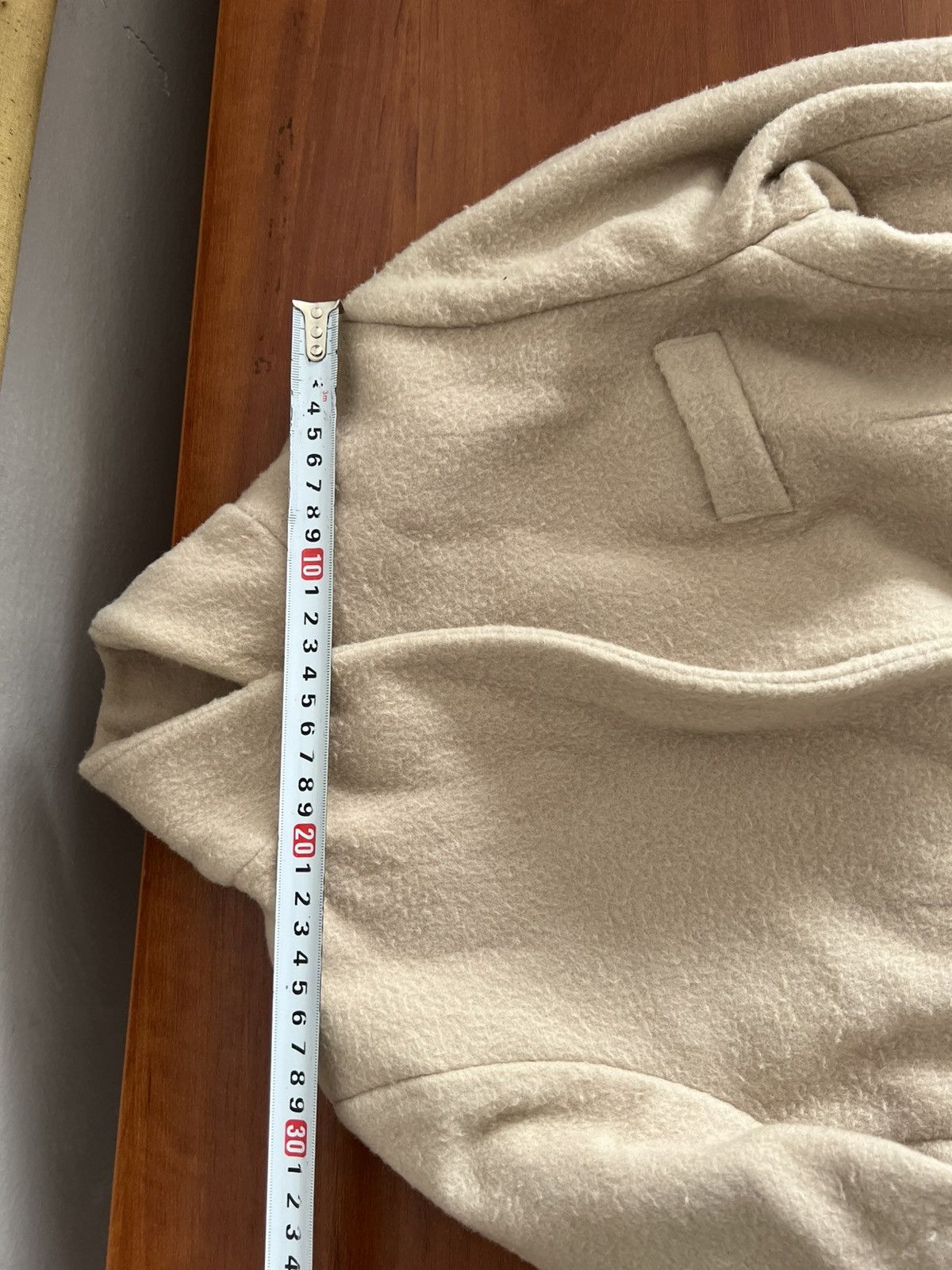Falcone FALCONERI MADE IN ITALY CREAM WOMEN WOOL LUXURY COAT SIZE XS Size XS / US 0-2 / IT 36-38 - 25 Thumbnail