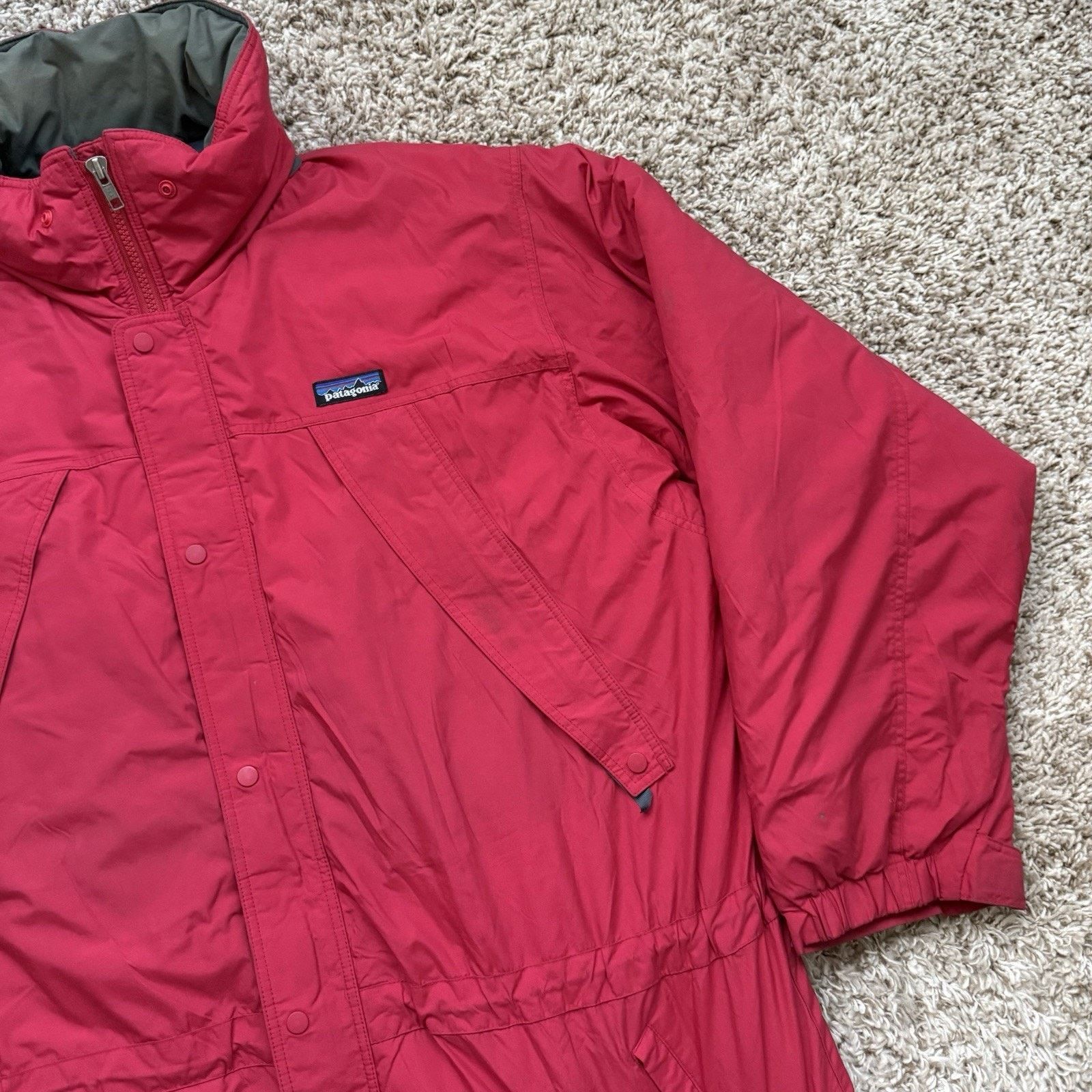 Patagonia × Vintage Vintage 90’s Patagonia Parka Insulated Red Jacket Size M Size US M / EU 48-50 / 2 - 12 Thumbnail