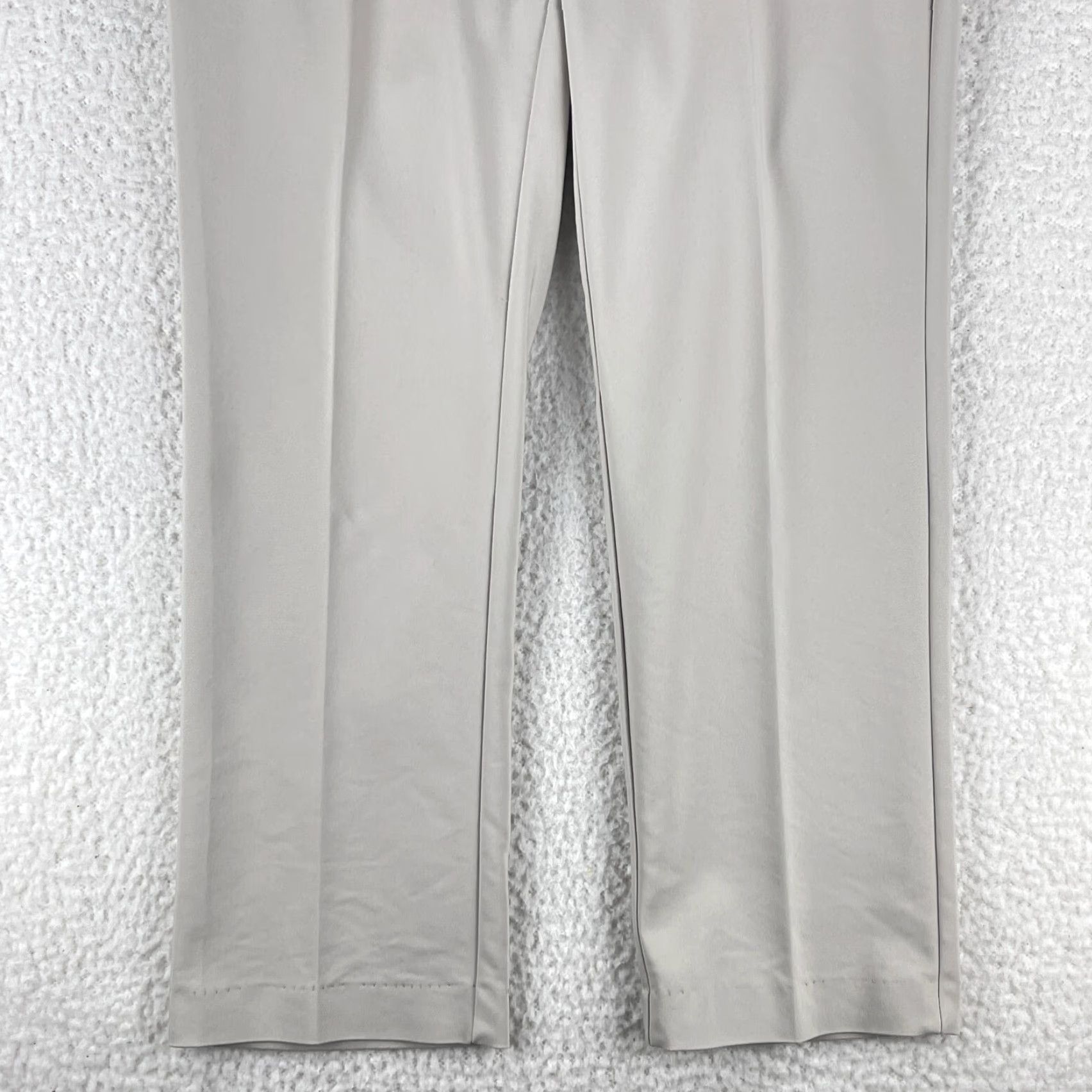 Vintage Christopher & Banks Ivory Straight Leg Dress Pants Womens Size 10 Mid-Rise Regular Fit Pants Topline: City, Preppy Size 32" / US 10 / IT 46 - 3 Thumbnail