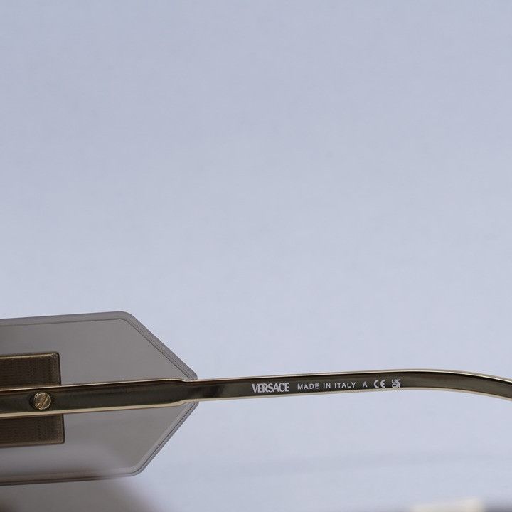 Versace Versace VE2277 10026I Sunglasses Light Transparent Brown Size ONE SIZE - 5 Thumbnail