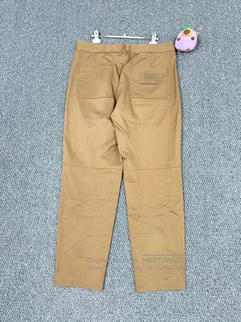 Fendi Fendi Khaki Logo Leisure Work Pants Size US 34 / EU 50 - 2 Thumbnail