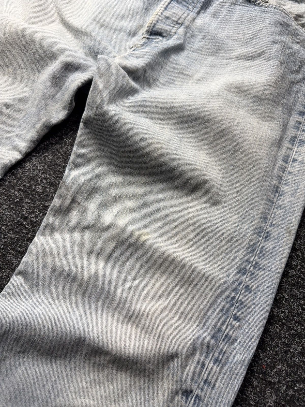 Diesel Vintage Retro Diesel Industry Jeans Made in Italy Light Wash Size US 31 - 7 Thumbnail