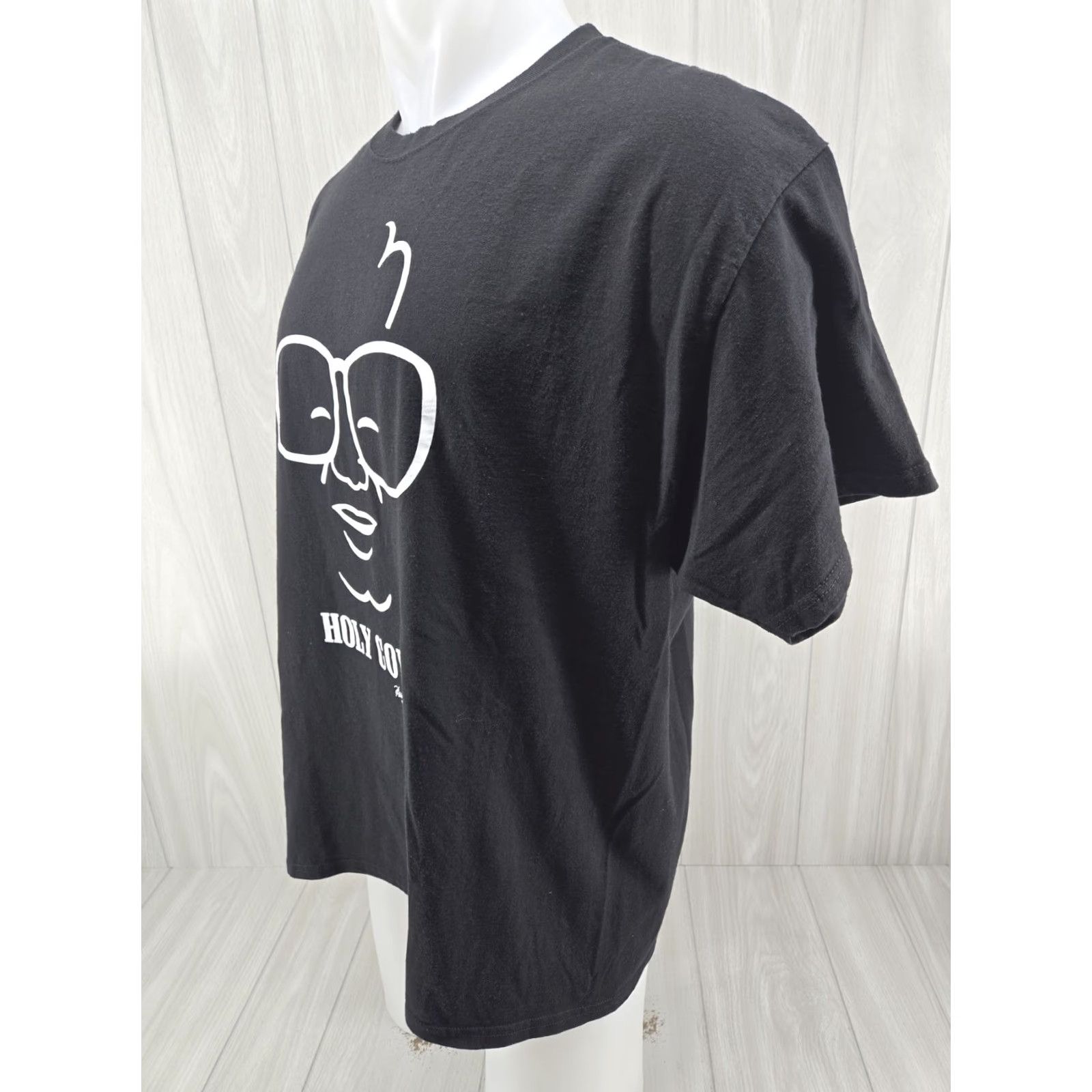 Hanes Hanes Harry Caray Holy Cow T-Shirt Black XL Men Cubs Baseball Shirt Short Sleeve Crew Neck Local Size US XL / EU 56 / 4 - 5 Thumbnail