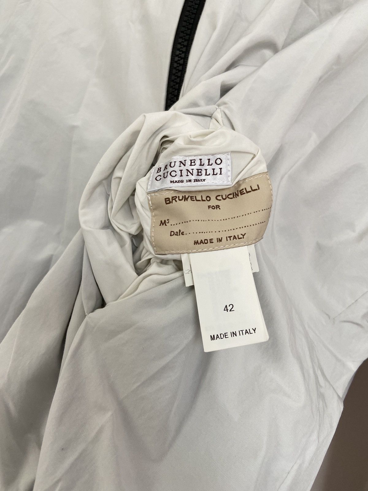 Brunello Cucinelli Brunello Cucinelli 2Tone Reversible Hood Jacket Size M / US 6-8 / IT 42-44 - 4 Thumbnail
