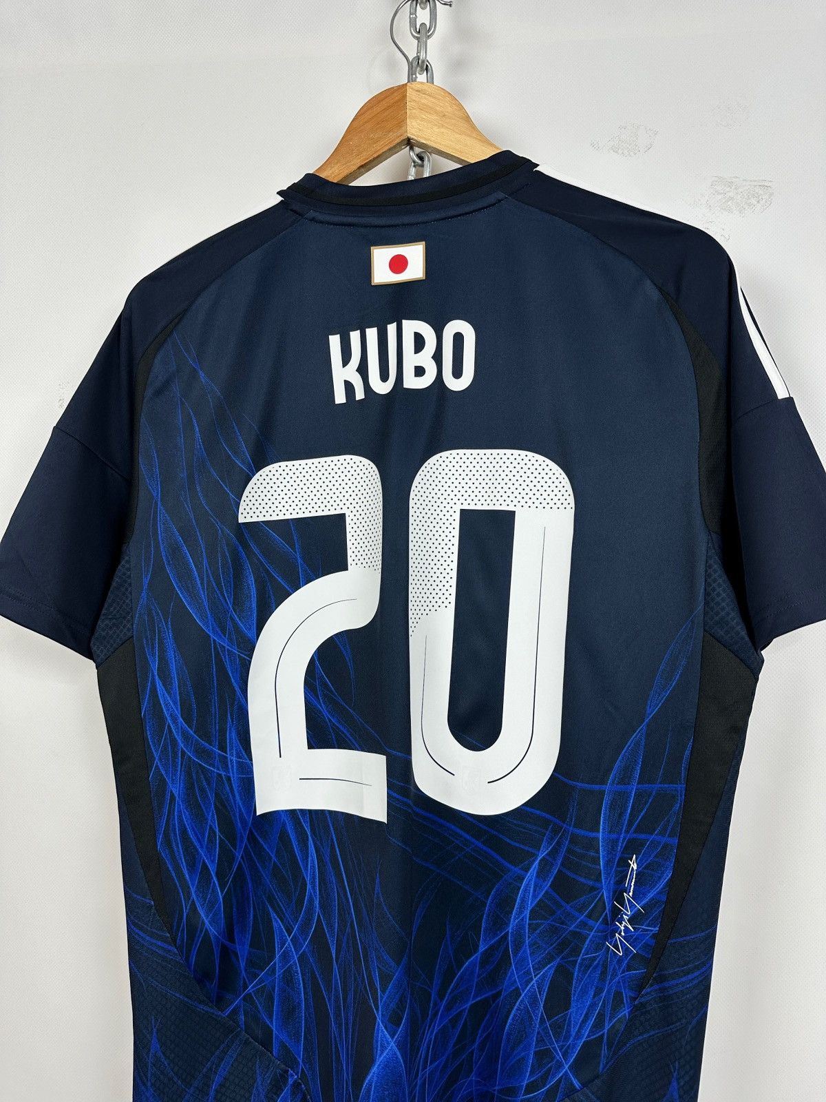 2024/25 Adidas x Y-3 Japan Takefusa Kubo #20 Soccer Jersey
