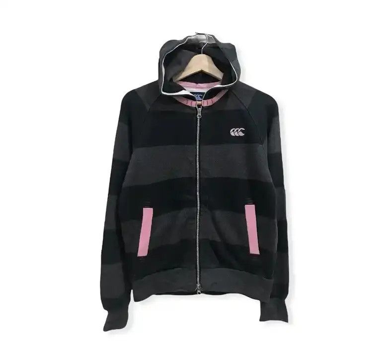 Canterbury of New Zealand Canterburry Small Logo Stripe Design Hoodie Size M / US 6-8 / IT 42-44 - 1 Thumbnail