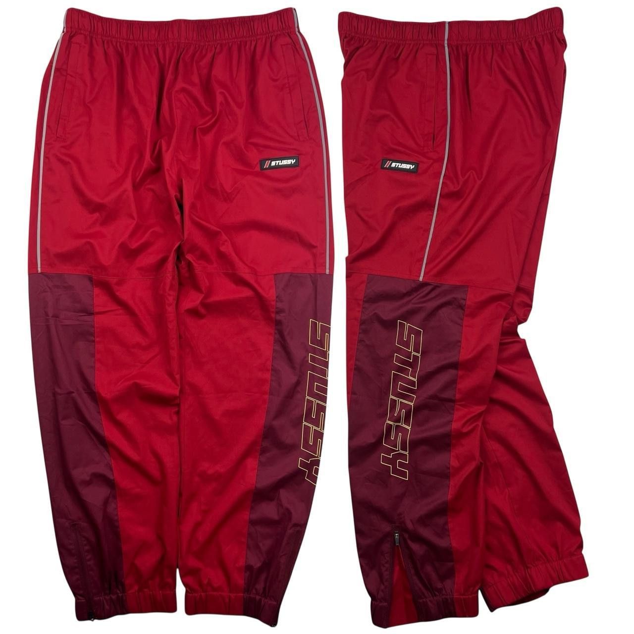 Stussy Stussy Red Track Pants - Medium Size US 31 - 1 Thumbnail
