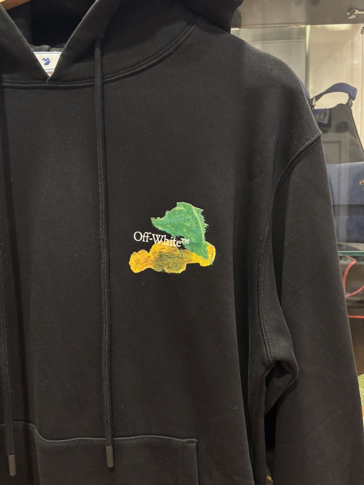 Off-White Off white brush arrow hoodie black Size US S / EU 44-46 / 1 - 2 Thumbnail