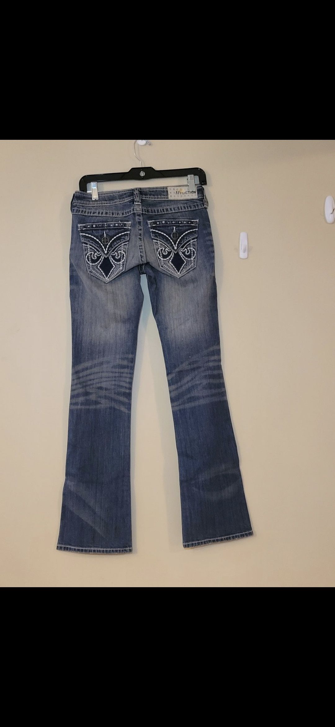 Affliction Jade cathedral fleur calico Size 28" / US 6 / IT 42 - 1 Thumbnail
