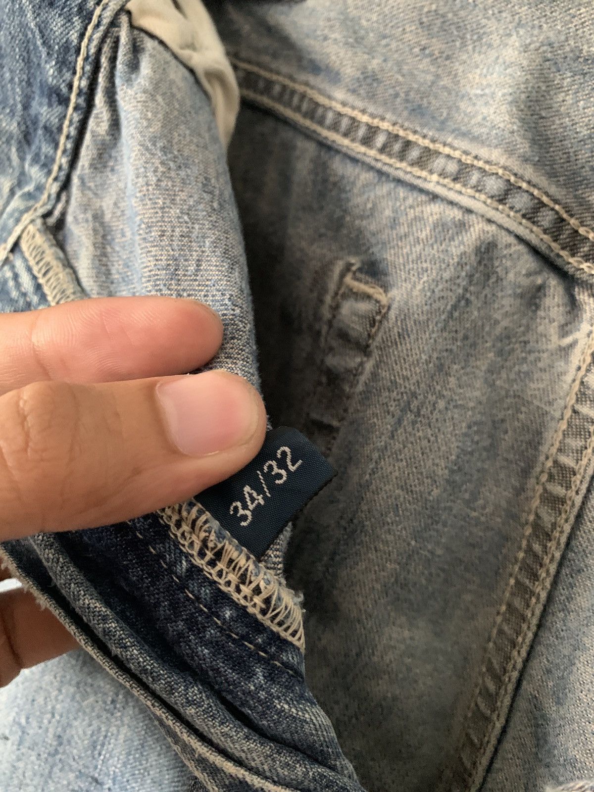 Polo Ralph Lauren Thrashed Vintage Polo Ralph Lauren Pants Distressed Grunge Size US 34 / EU 50 - 16 Thumbnail