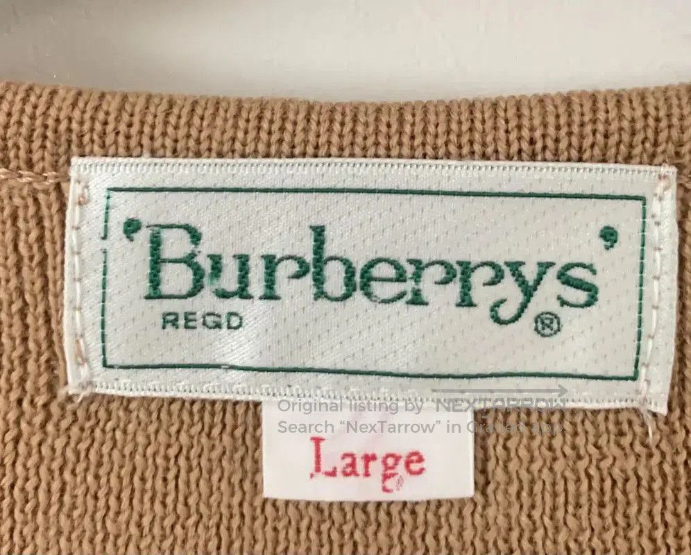 Burberry Burberry Beige Women's Knitted Vest Sweater. Size M / US 6-8 / IT 42-44 - 3 Thumbnail