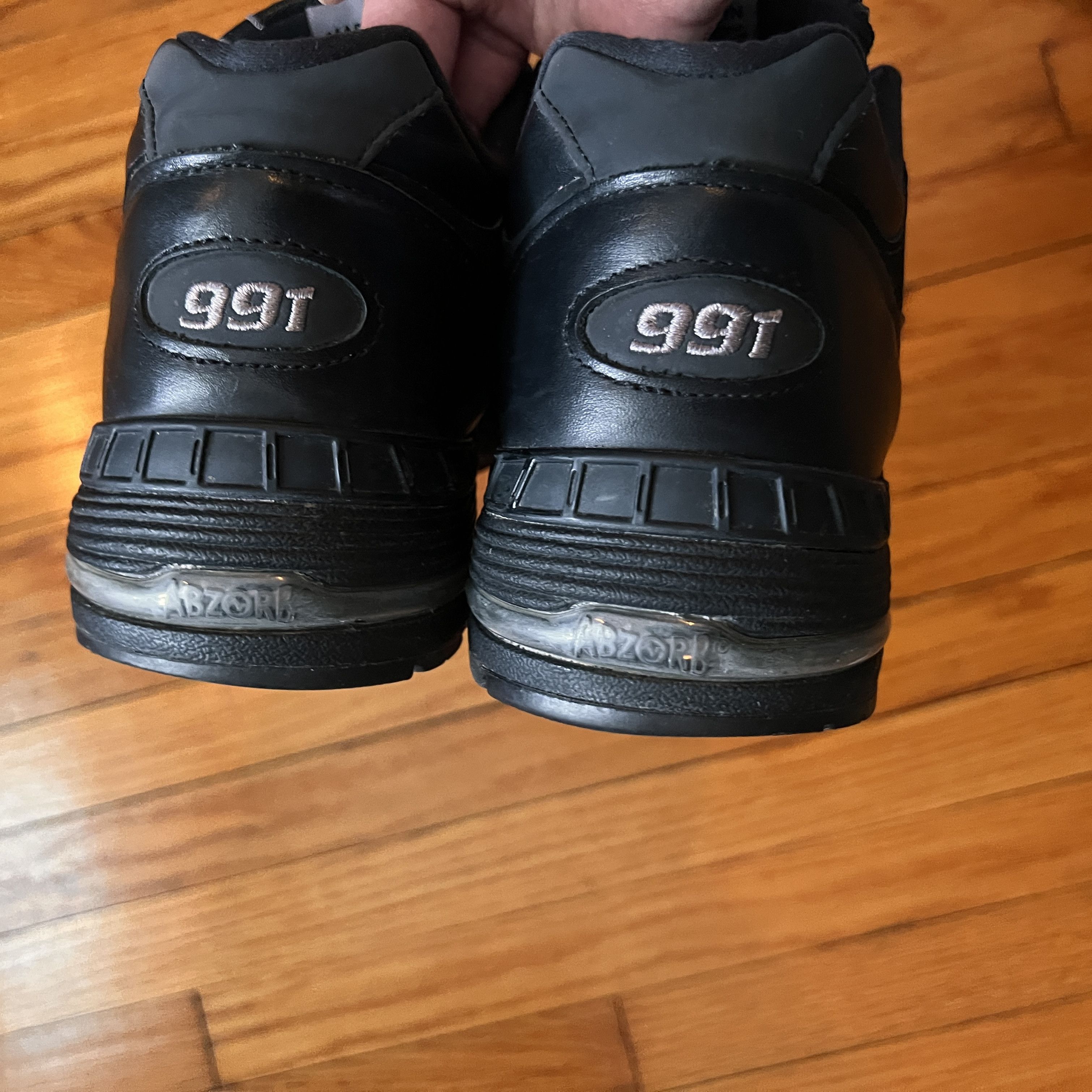 New Balance New Balance 991 Triple Black MiUK M991TK Size US 11 / EU 44 - 3 Thumbnail