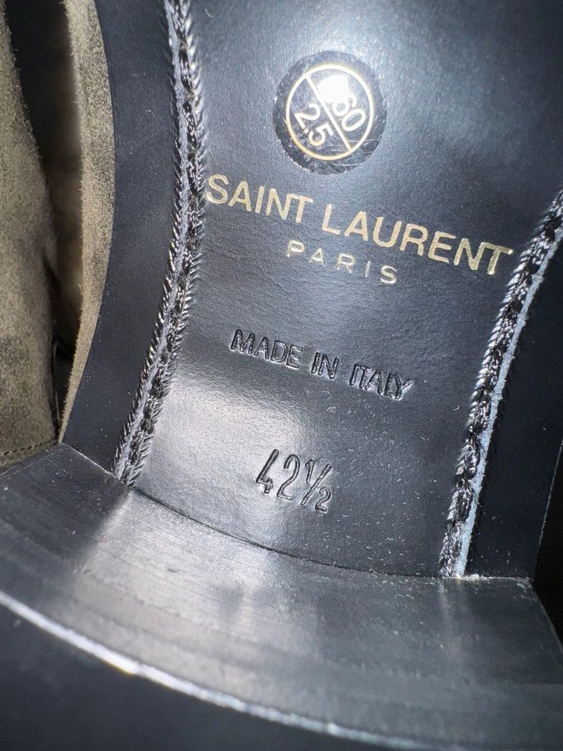 Saint Laurent Paris Saint Laurent Paris Suede Chelsea boots Size US 9.5 / EU 42-43 - 5 Thumbnail