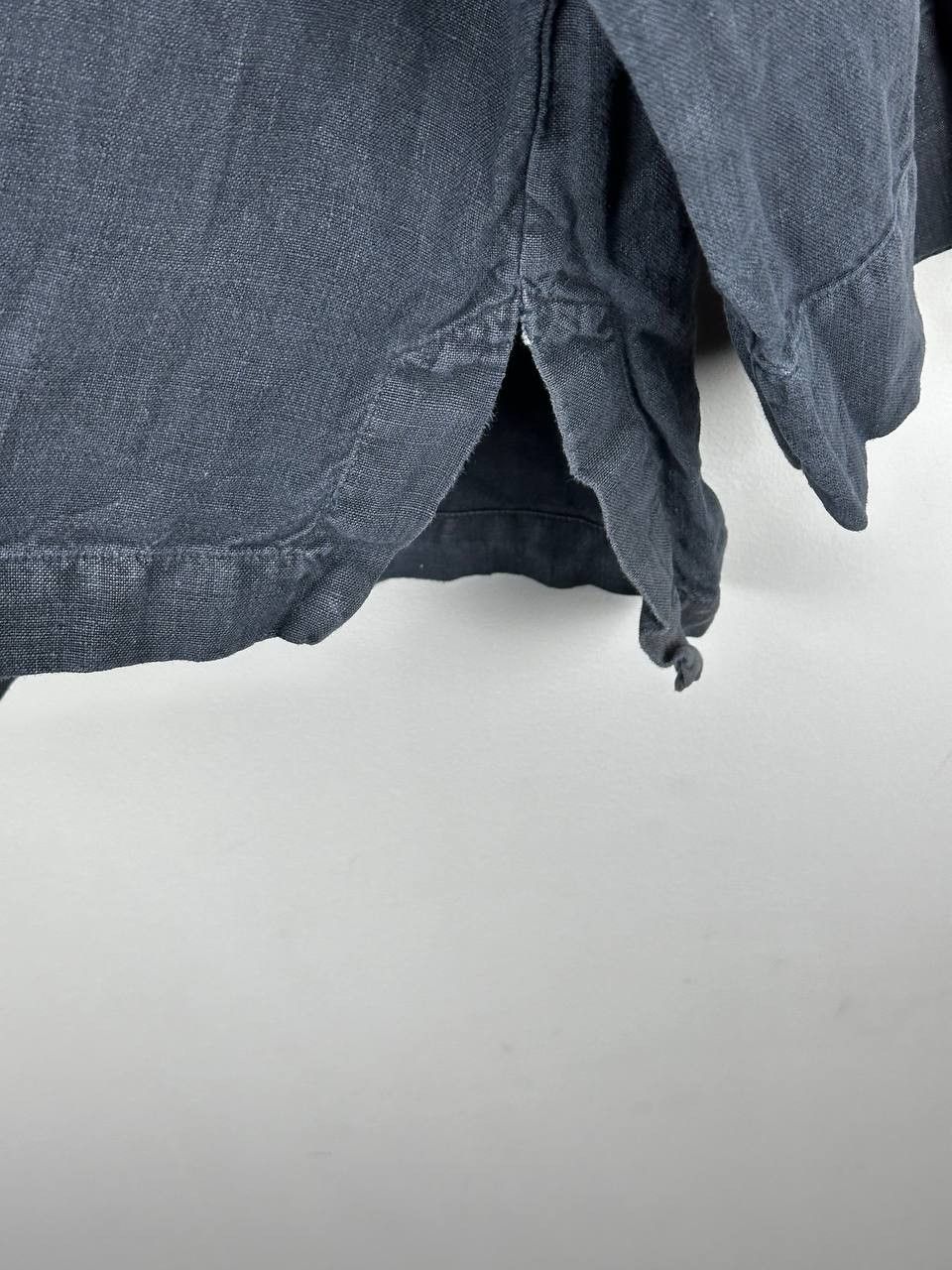 OSKA Oska Linen Garment Dyed Asymmetric Blouse Size S / US 4 / IT 40 - 8 Thumbnail