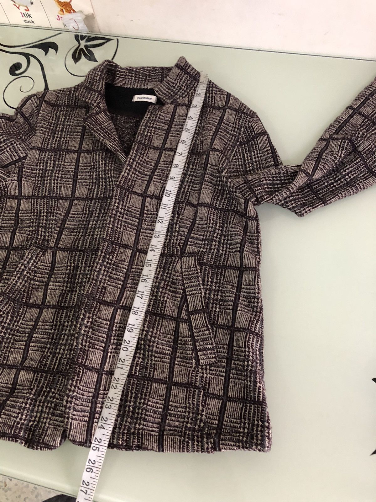 Issey Miyake Issey Miyake Plantation Tartan Tweed Cotton Blazer Jacket Size M / US 6-8 / IT 42-44 - 20 Thumbnail
