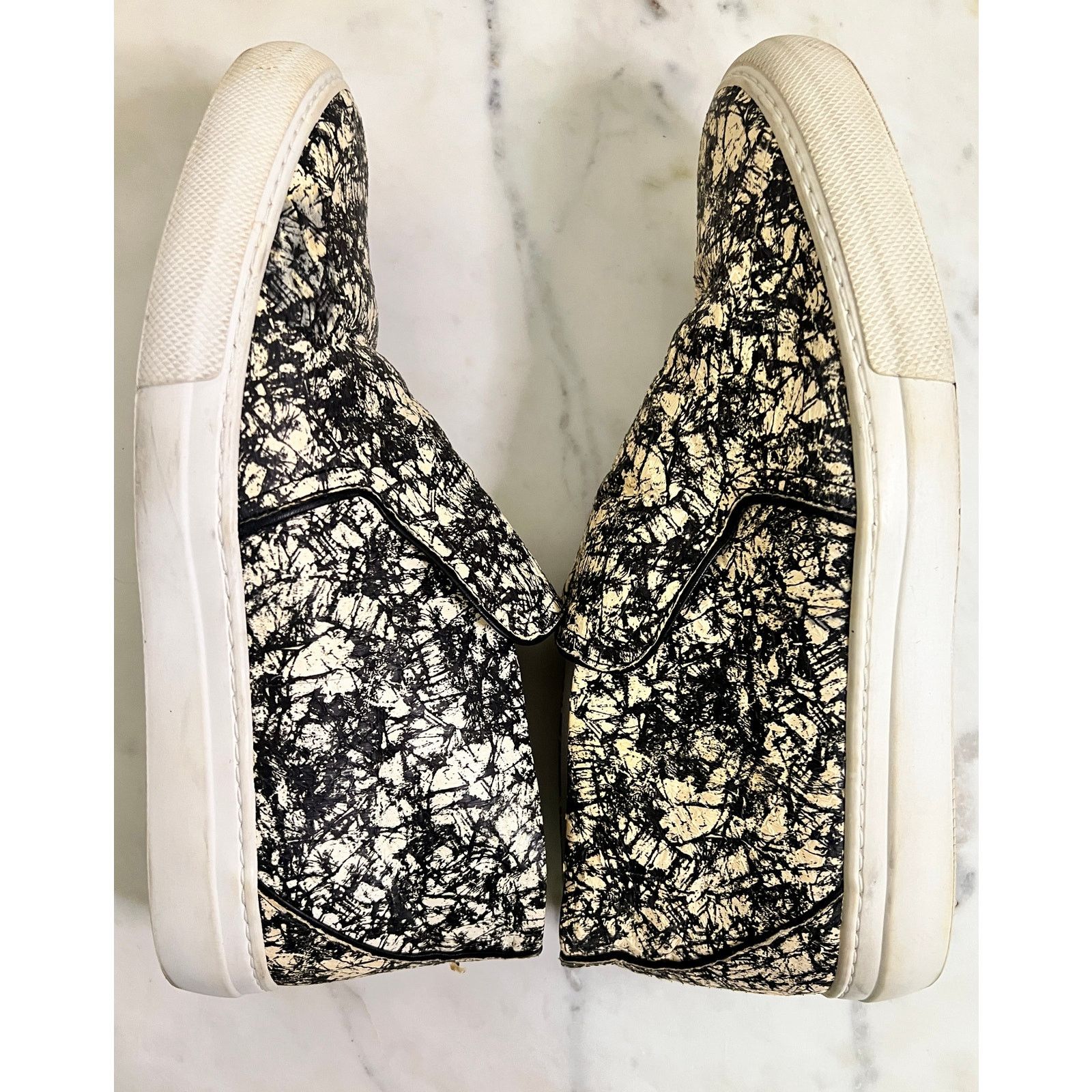 Pierre Hardy UNISEX PIERRE HARDY BLK/WHITE HI-TOP SNEAKERS – EUR/FR 40 Size US 7 / EU 40 - 3 Thumbnail