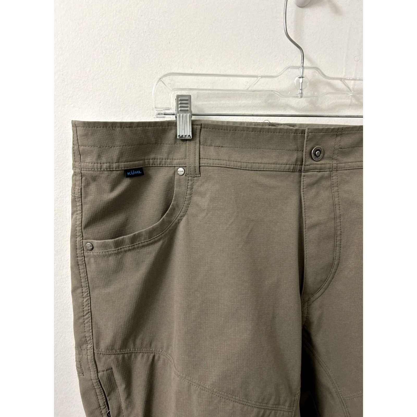 Vintage VINTAGE KUHL Silencr Kargo Shorts Mens Sz 40 Tan Khaki Ripstop Hiking Outdoor 10" 5230 Size US 40 / EU 56 - 4 Thumbnail