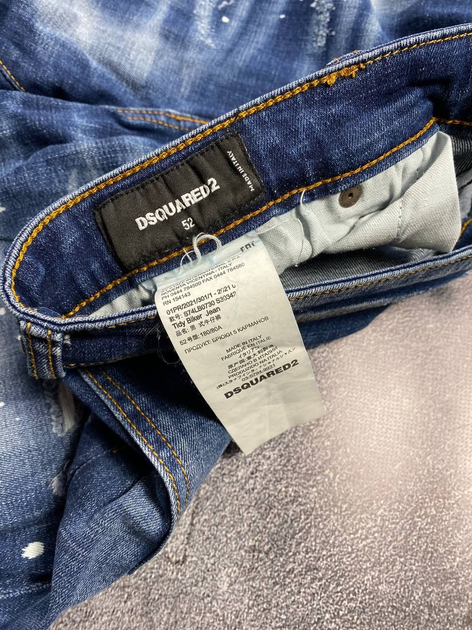Dsquared2 DSQUARED2 TIDY BIKER JEANS Size US 36 / EU 52 - 9 Thumbnail