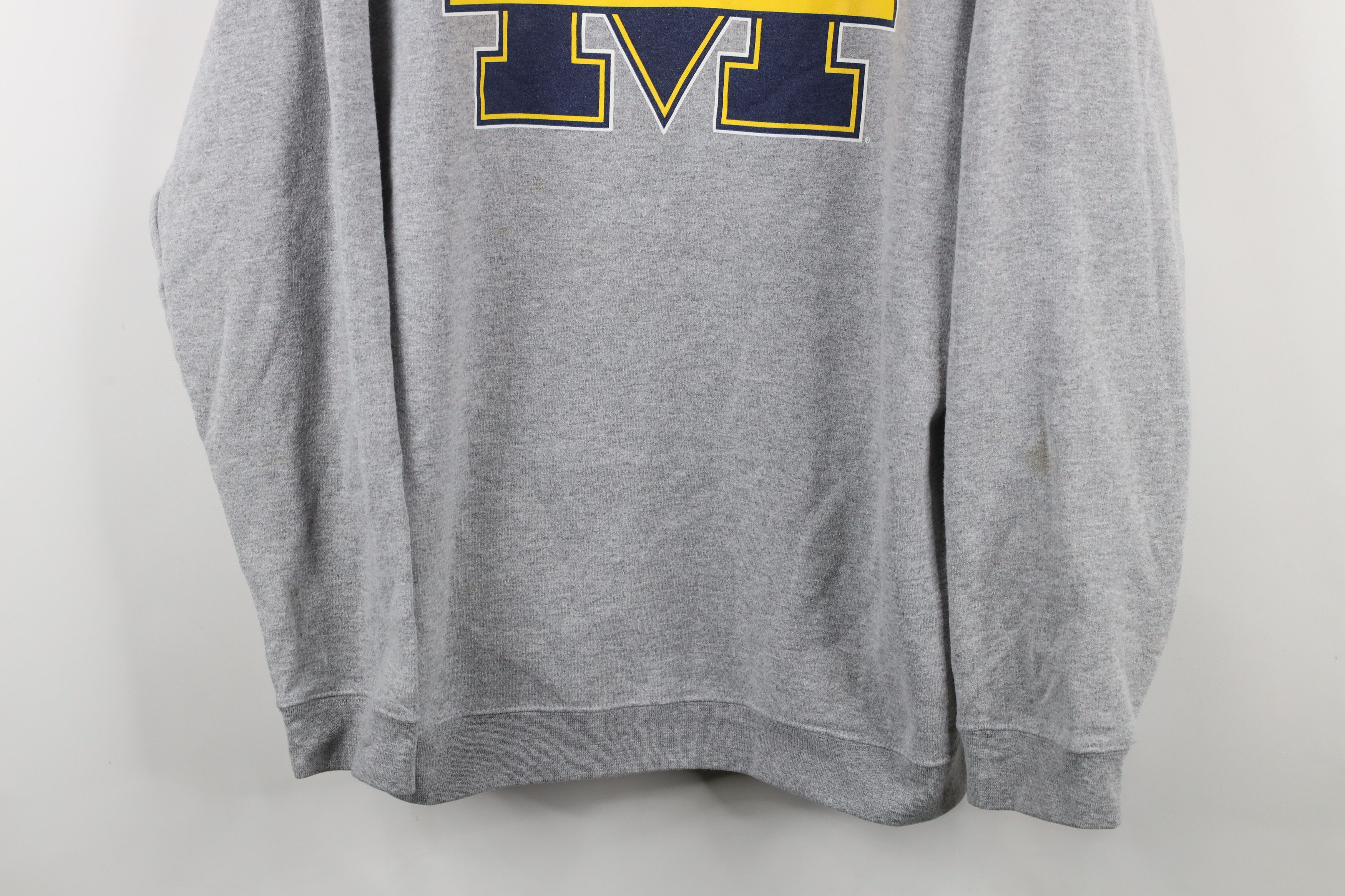 Vintage Vintage Block M University of Michigan Crewneck Sweatshirt Size US XL / EU 56 / 4 - 3 Thumbnail