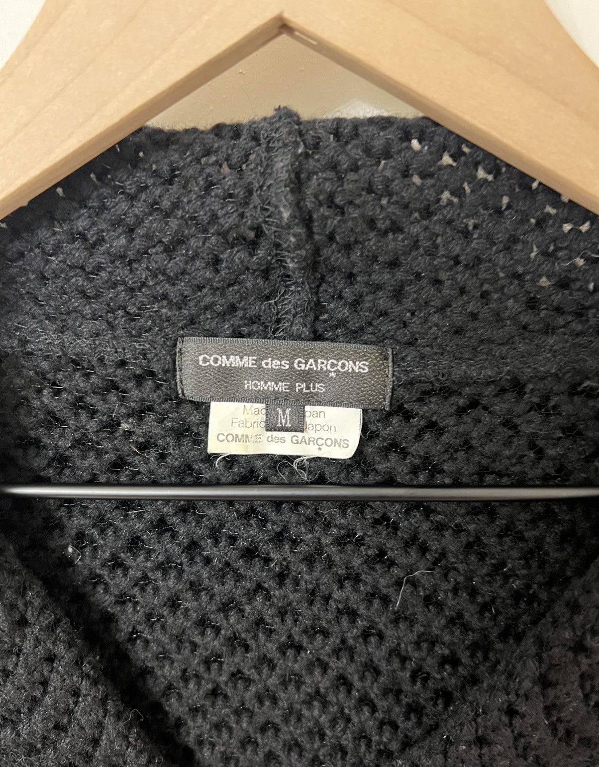 Comme des Garcons × Comme des Garcons Homme Plus CDG Homme Plus Knit Poncho Size US M / EU 48-50 / 2 - 3 Thumbnail