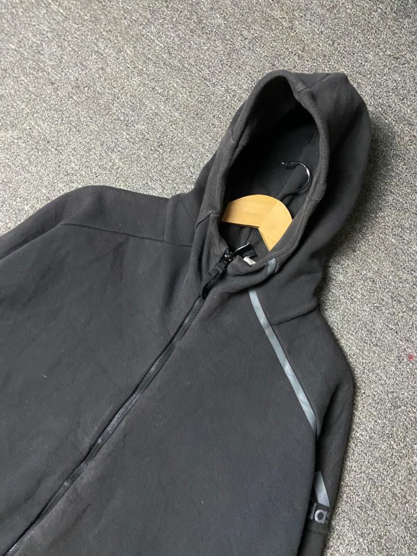 Adidas Adidas ZNE Full Zip Pocketable Hoodie Jacket (176) Size US L / EU 52-54 / 3 - 7 Thumbnail