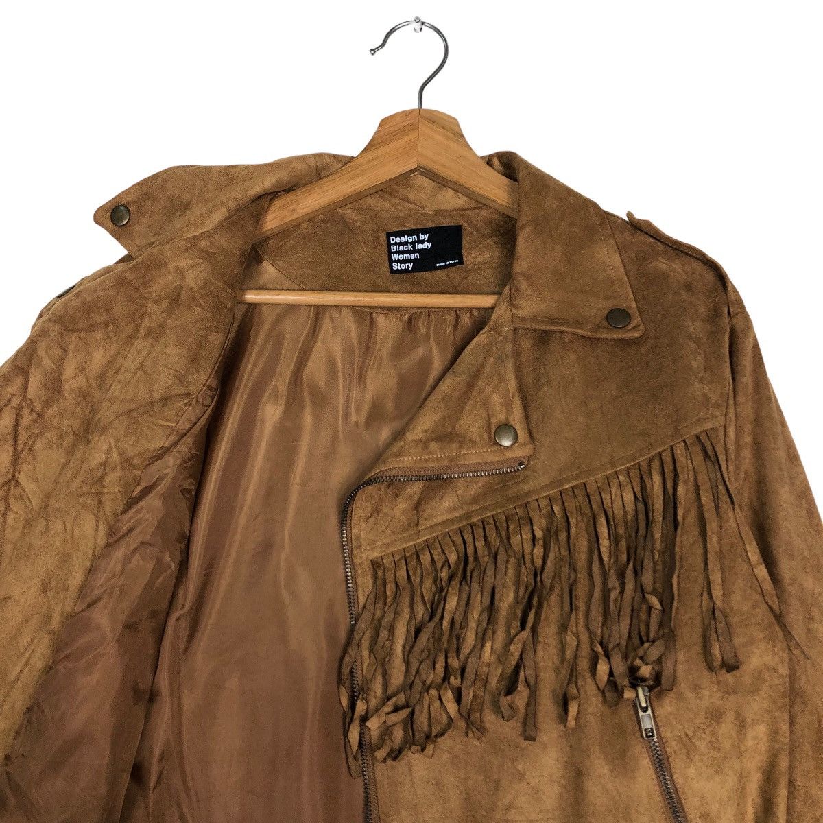 Japanese Brand 🔥Vtg Leather Jacket Biker Wear Bomdage Design Parachute Size US M / EU 48-50 / 2 - 10 Thumbnail
