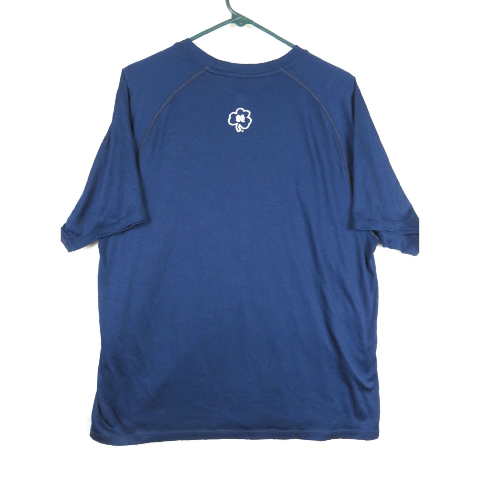 Adidas VINTAGE adidas T-Shirt Irish Noter Dame Softball Blue L Adult Size US L / EU 52-54 / 3 - 5 Thumbnail