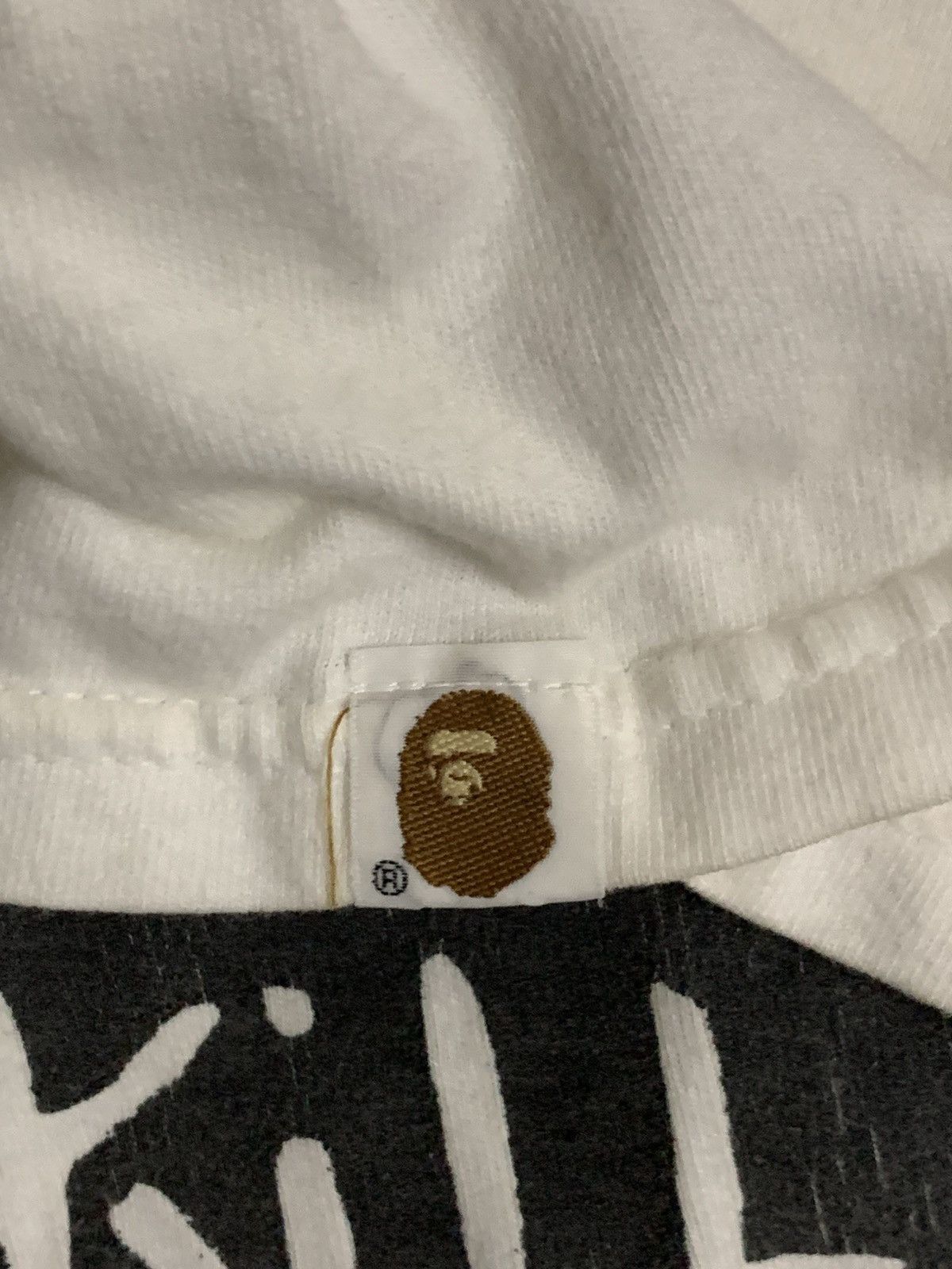Bape Rare🔥Vintage 90s Bathing Ape Hanes Tag Tee Size US L / EU 52-54 / 3 - 3 Thumbnail