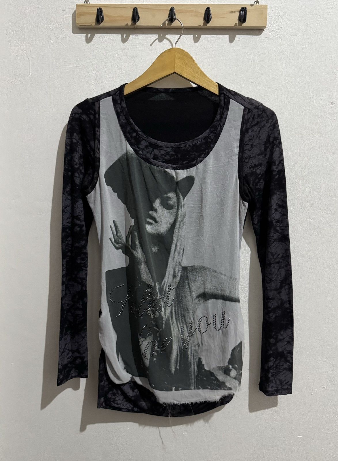Hysteric Glamour Y2K Viki Double layer Hysteric Style ifsixwasnine longsleeve Size M / US 6-8 / IT 42-44 - 1 Thumbnail