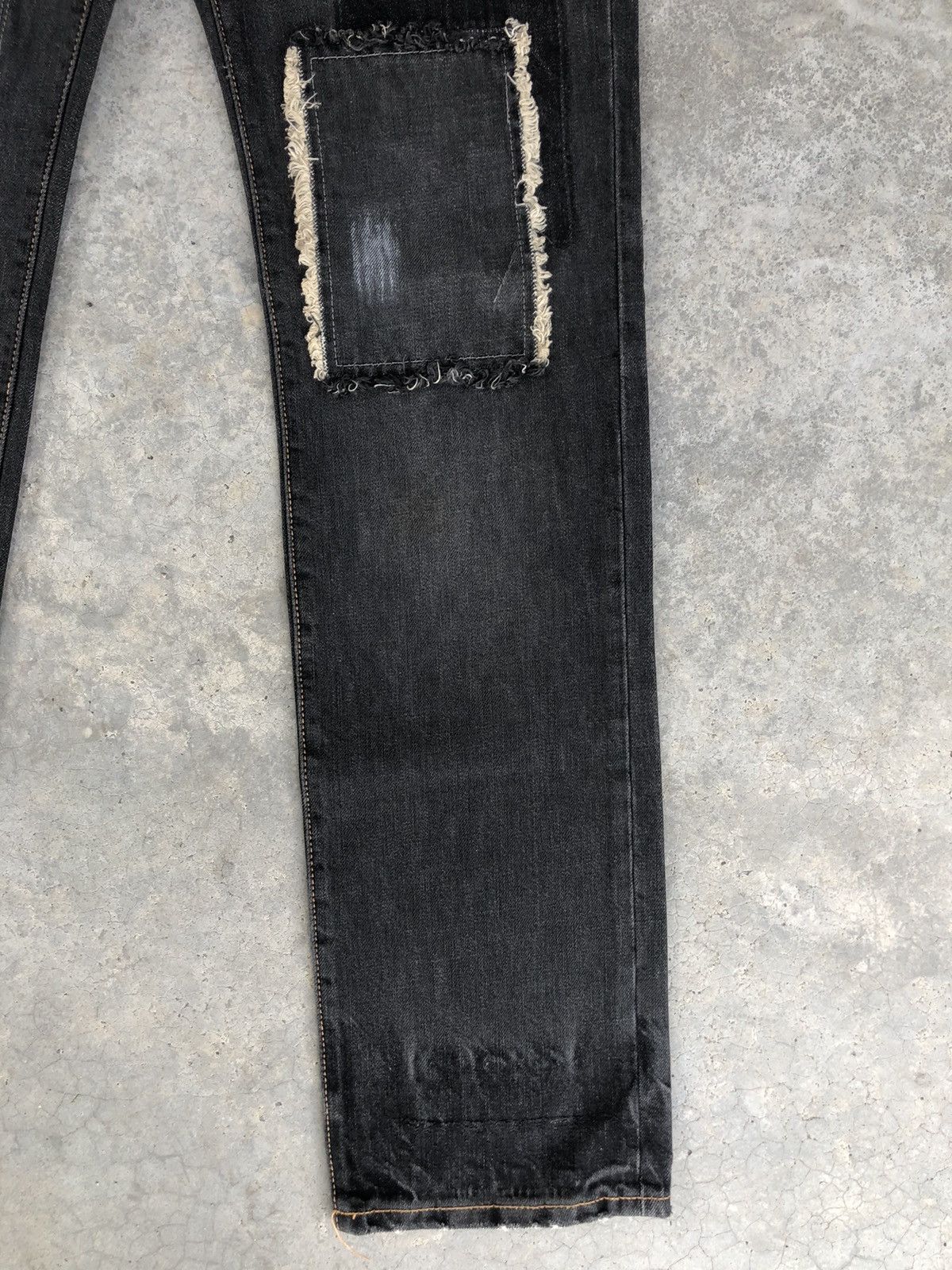PPFM Japanese PPFM Distressed Jeans Patchwork Size US 32 / EU 48 - 7 Thumbnail