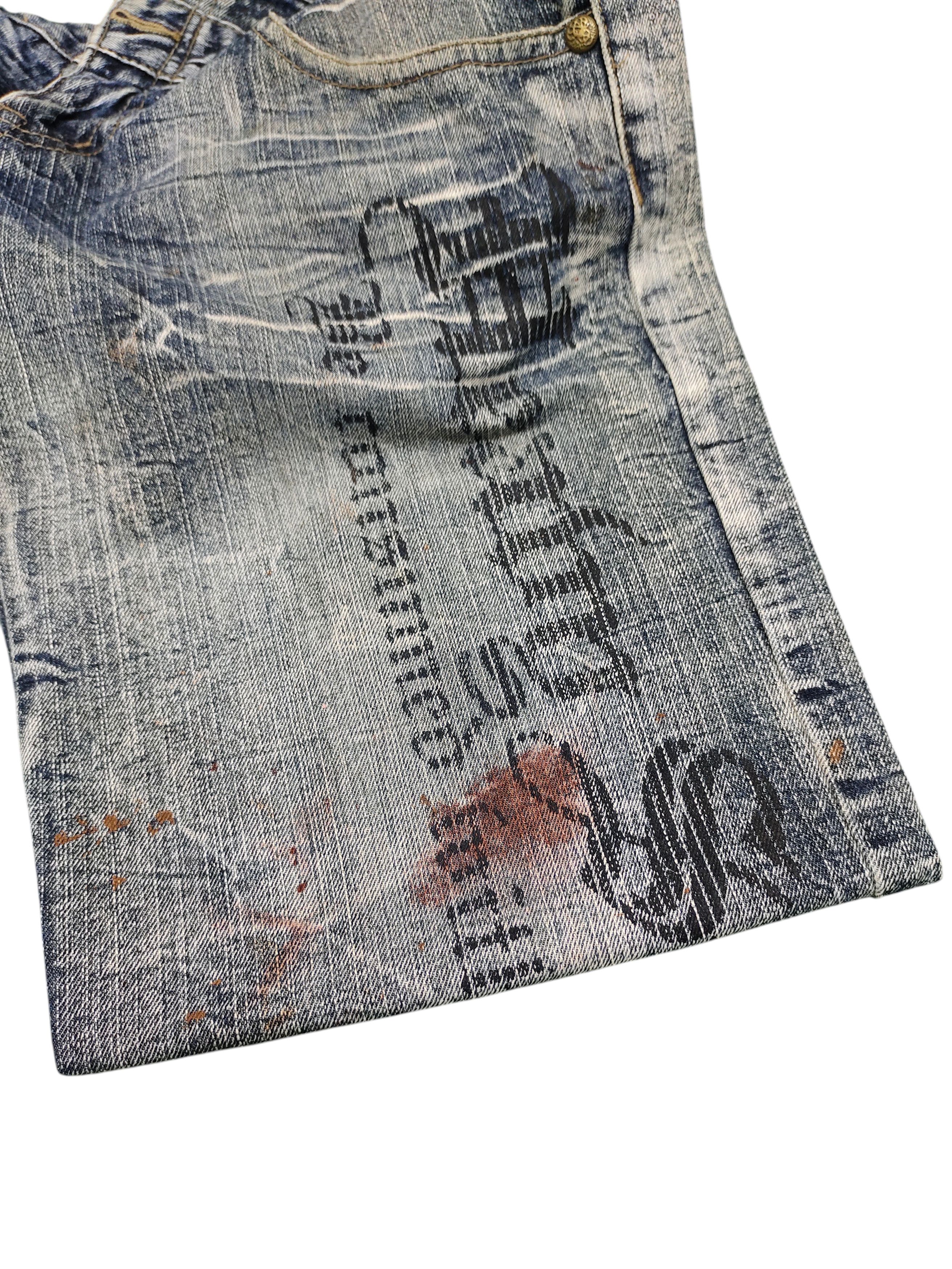 Undercover Creation Japan Double Waist Patchwork Clawmark Distress Jean Size US 32 / EU 48 - 13 Thumbnail