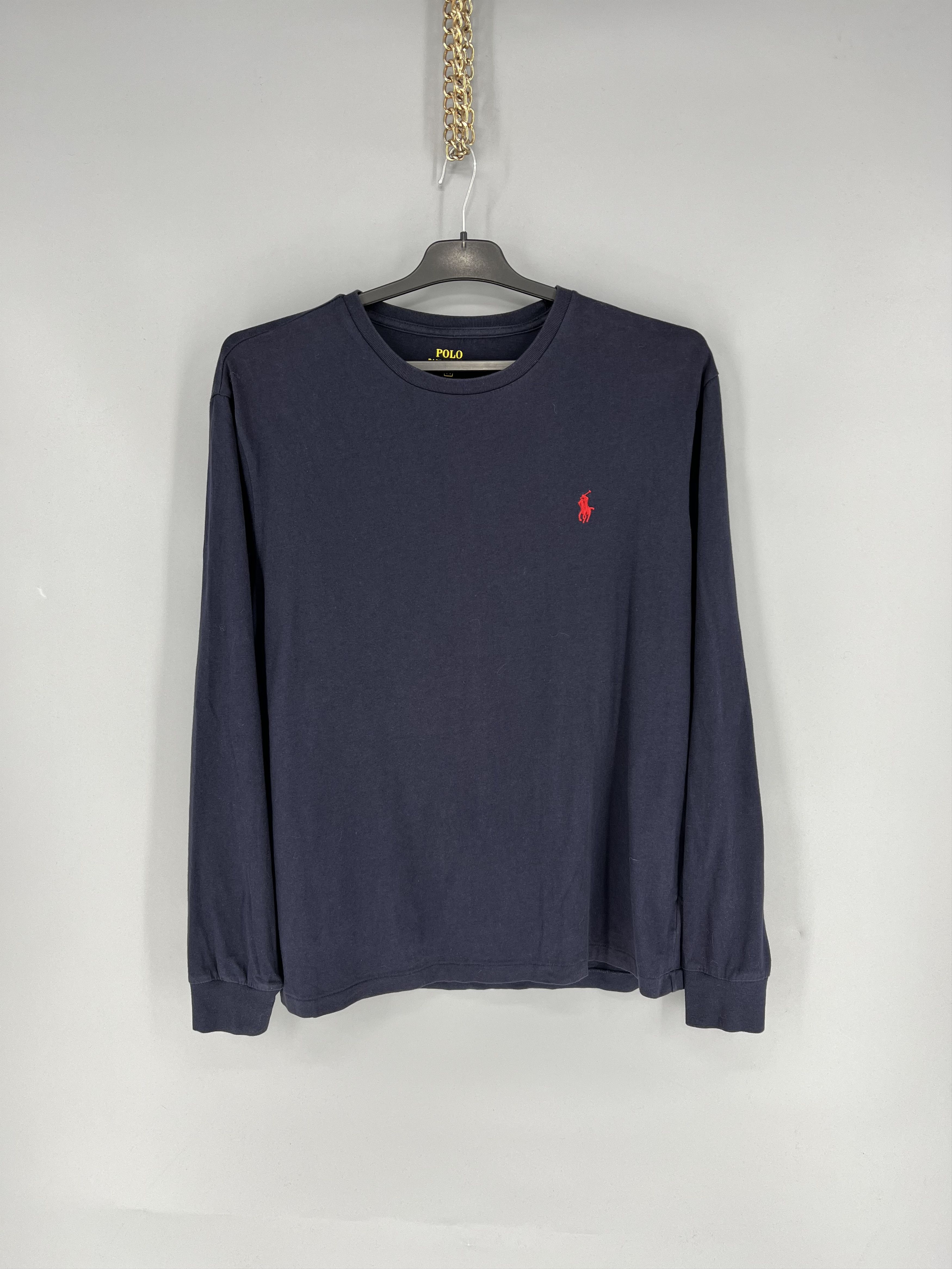 Polo Ralph Lauren Vintage Polo Ralph Lauren Pony Long Sleeve TShirt Size M Y2K Size US M / EU 48-50 / 2 - 1 Thumbnail