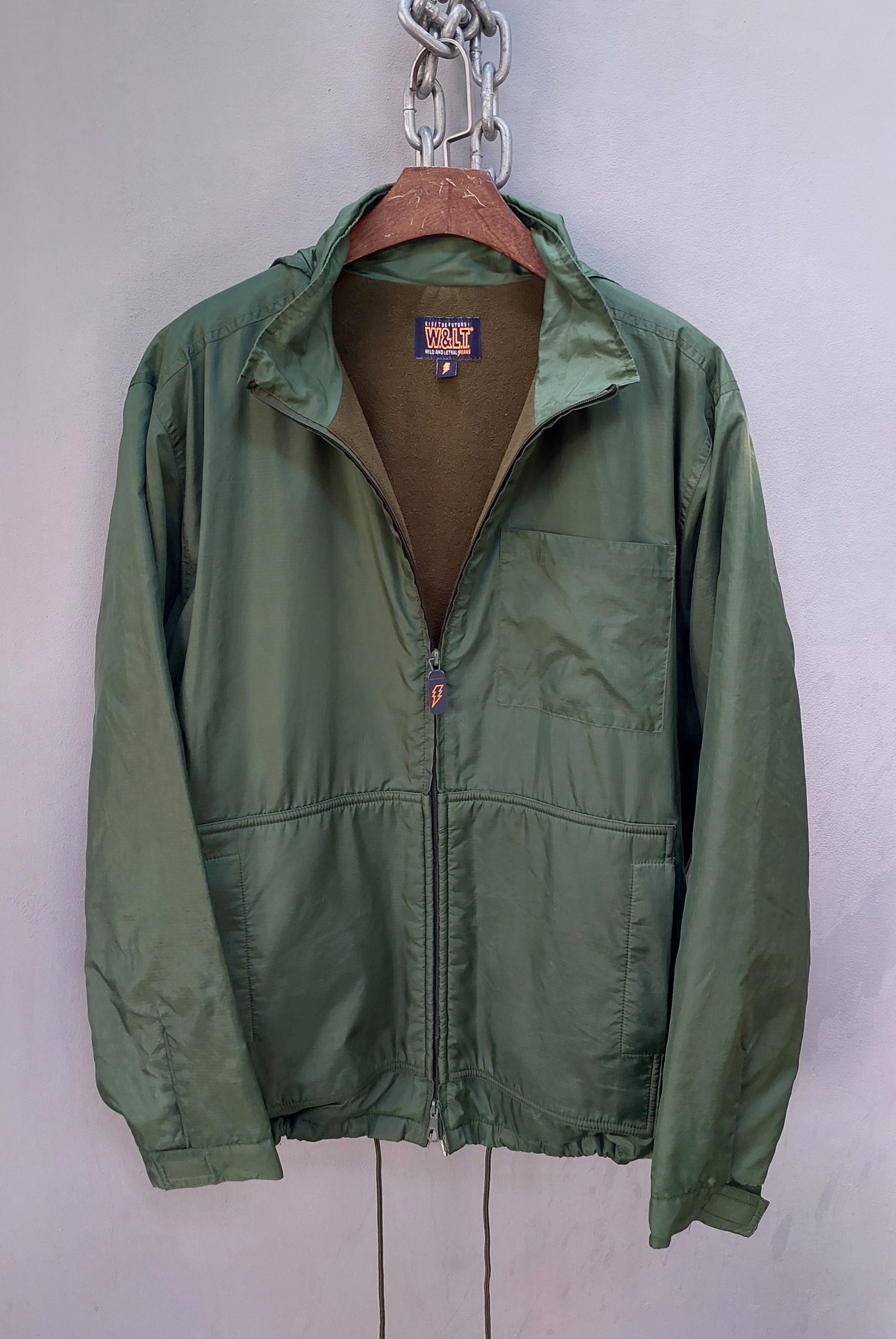 Walter Van Beirendonck W&LT Walter Van Beirendonck Nylon Fleece Lined Jacket Size US L / EU 52-54 / 3 - 3 Thumbnail