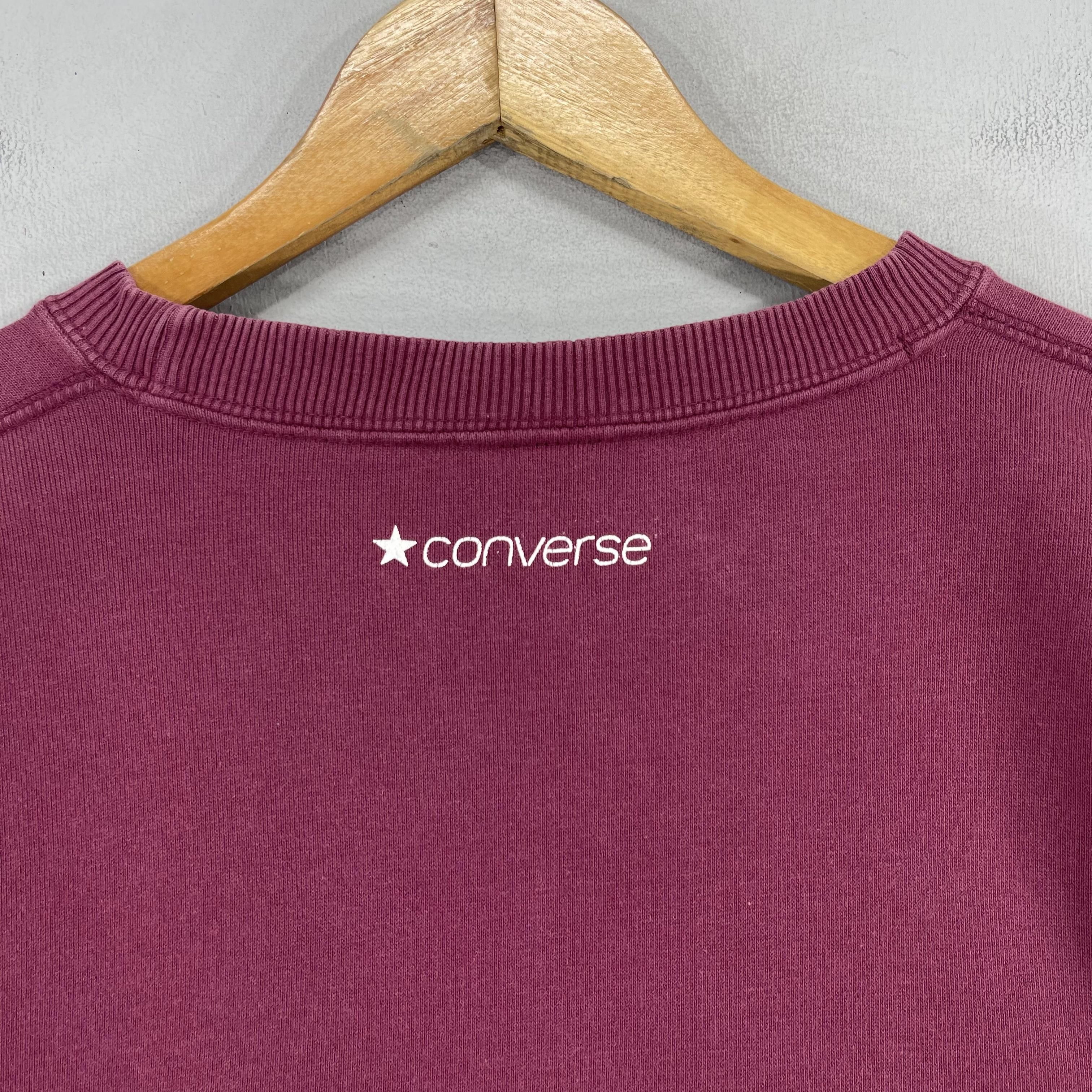 Converse × Vintage Vintage CONVERSE All Star Spellout Printed Sweatshirt Size US L / EU 52-54 / 3 - 8 Thumbnail