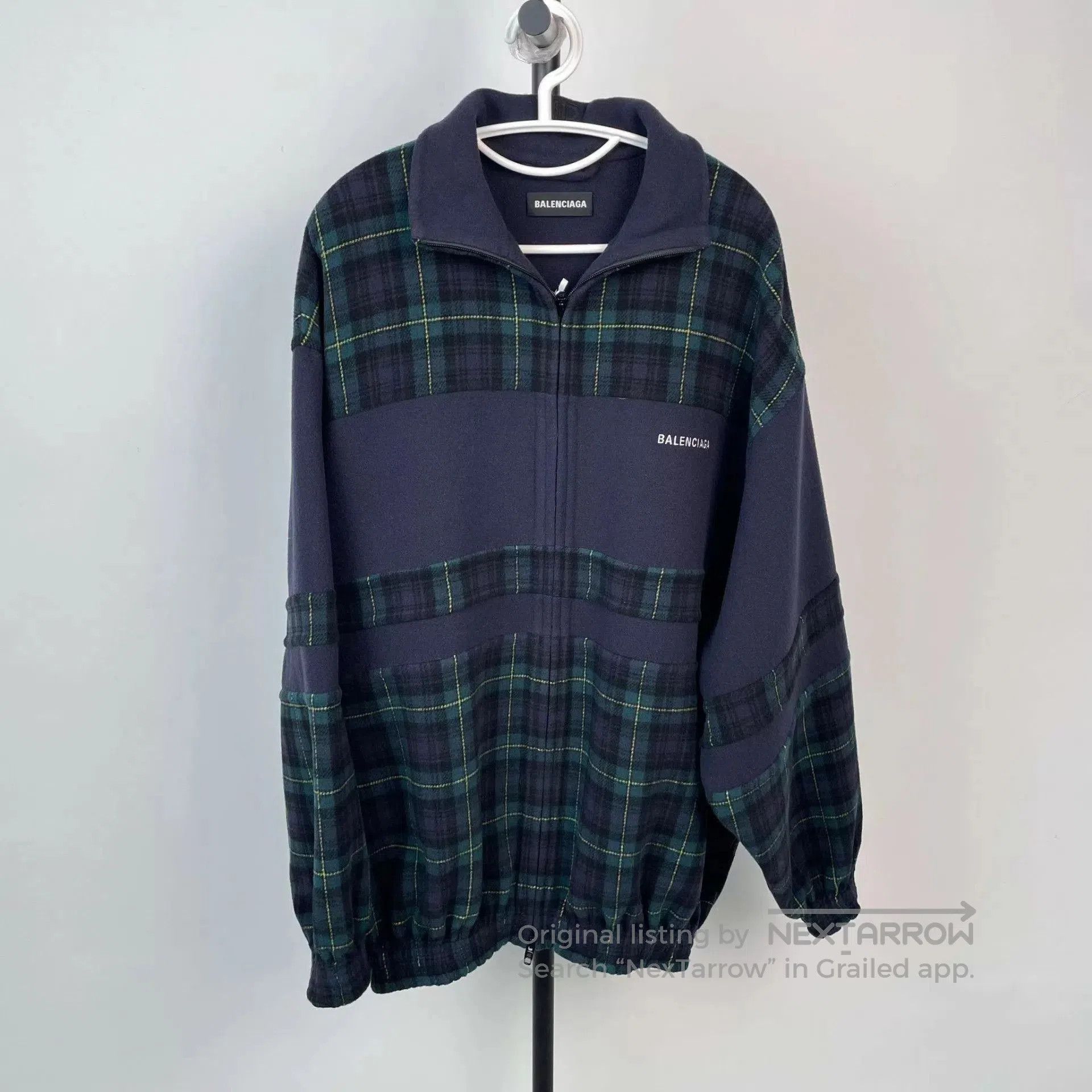 Balenciaga Multi Plaid Panel Zip. Size US S / EU 44-46 / 1 - 1 Thumbnail