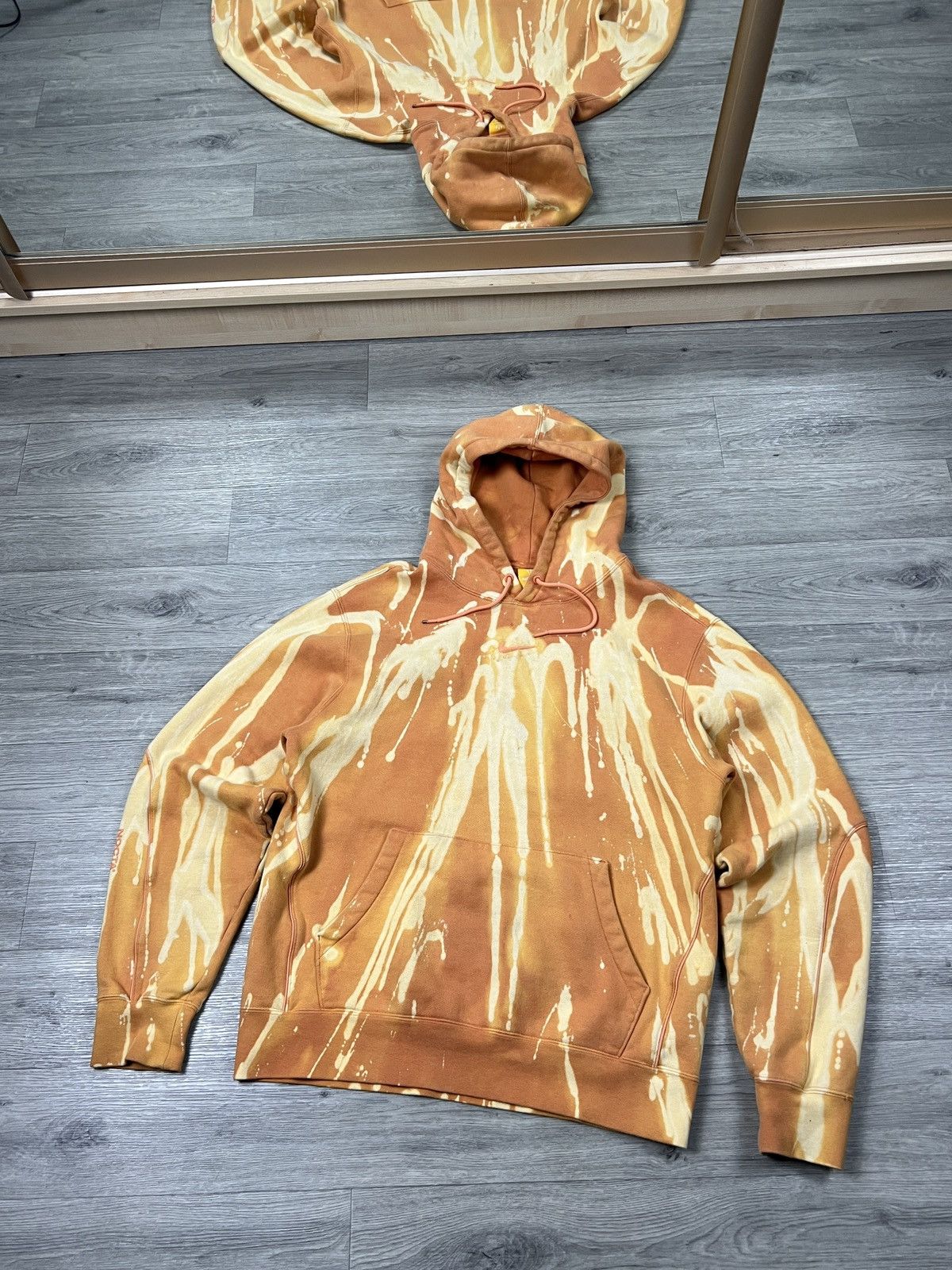NOCTA × Nike Nike x NOCTA Custom Bleached Tie-Dye Center Swoosh Hoodie Size US M / EU 48-50 / 2 - 1 Thumbnail