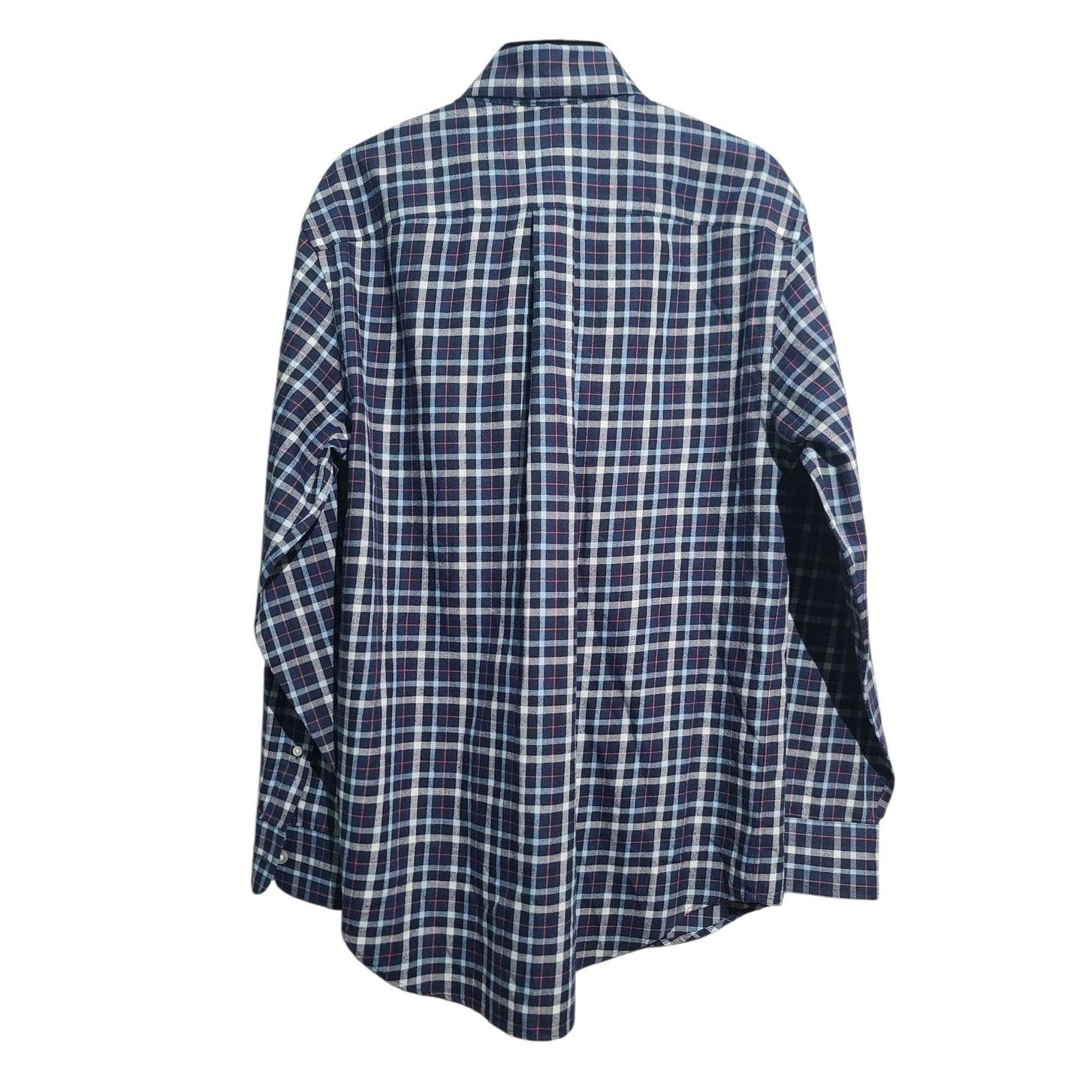 Vineyard Vines Vineyard Vines Blue Check Classic Fit Tucker Flannel Shirt Size US S / EU 44-46 / 1 - 2 Thumbnail