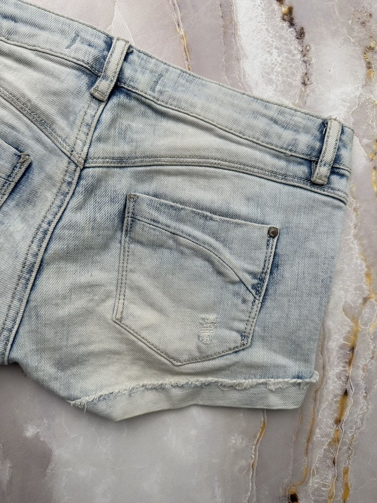 Japanese Brand Vintage Mini Shorts (E1) Size 25" / US 0 / IT 36 - 8 Thumbnail