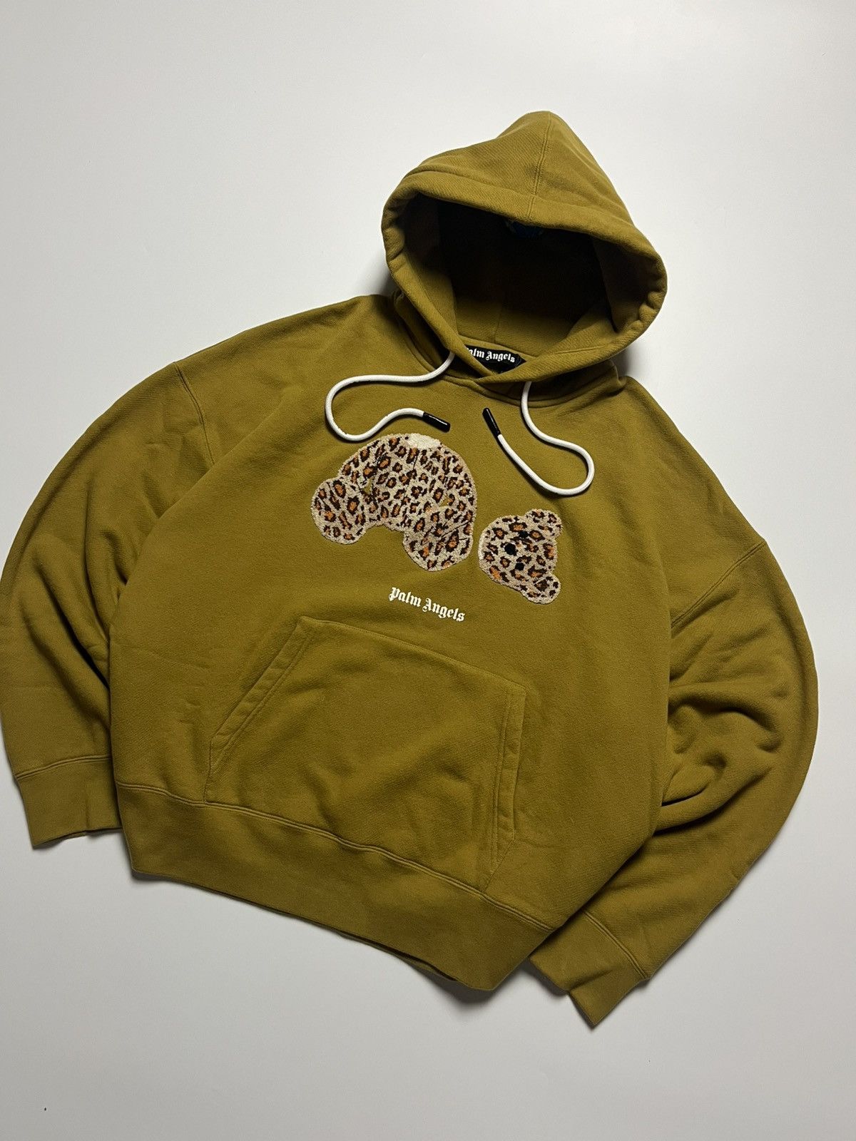 Palm Angels Palm Angels Leopard Bear Hoodie Size US L / EU 52-54 / 3 - 2 Thumbnail
