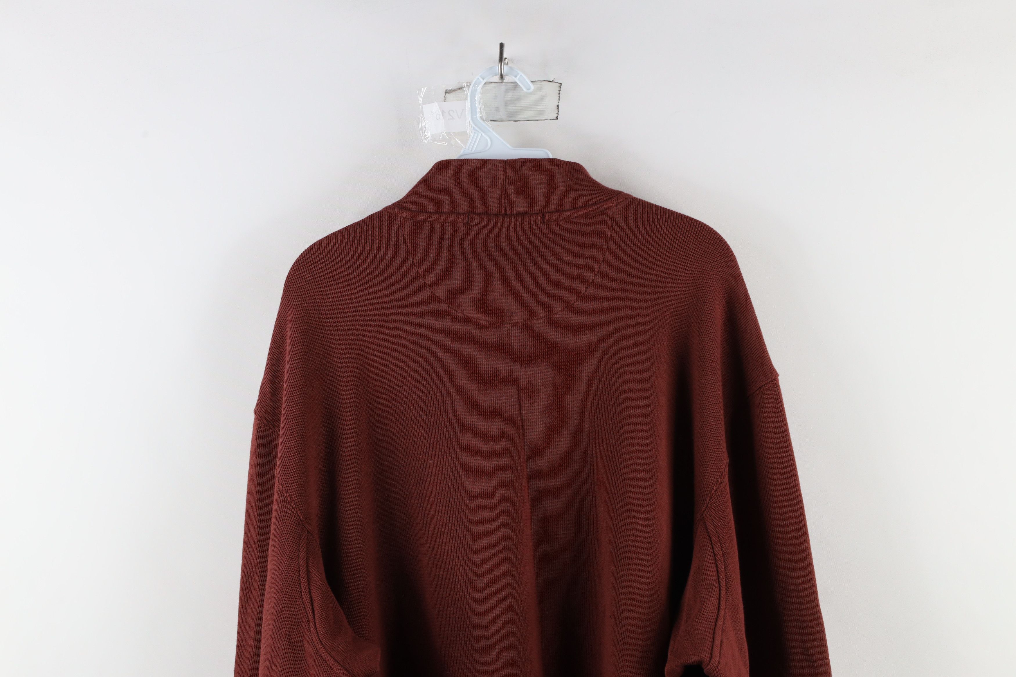 Duluth Trading Company × Vintage Duluth Trading Co Fit Class Act Ribbed Knit 1/4 Zip Sweater Size US XXL / EU 58 / 5 - 9 Thumbnail