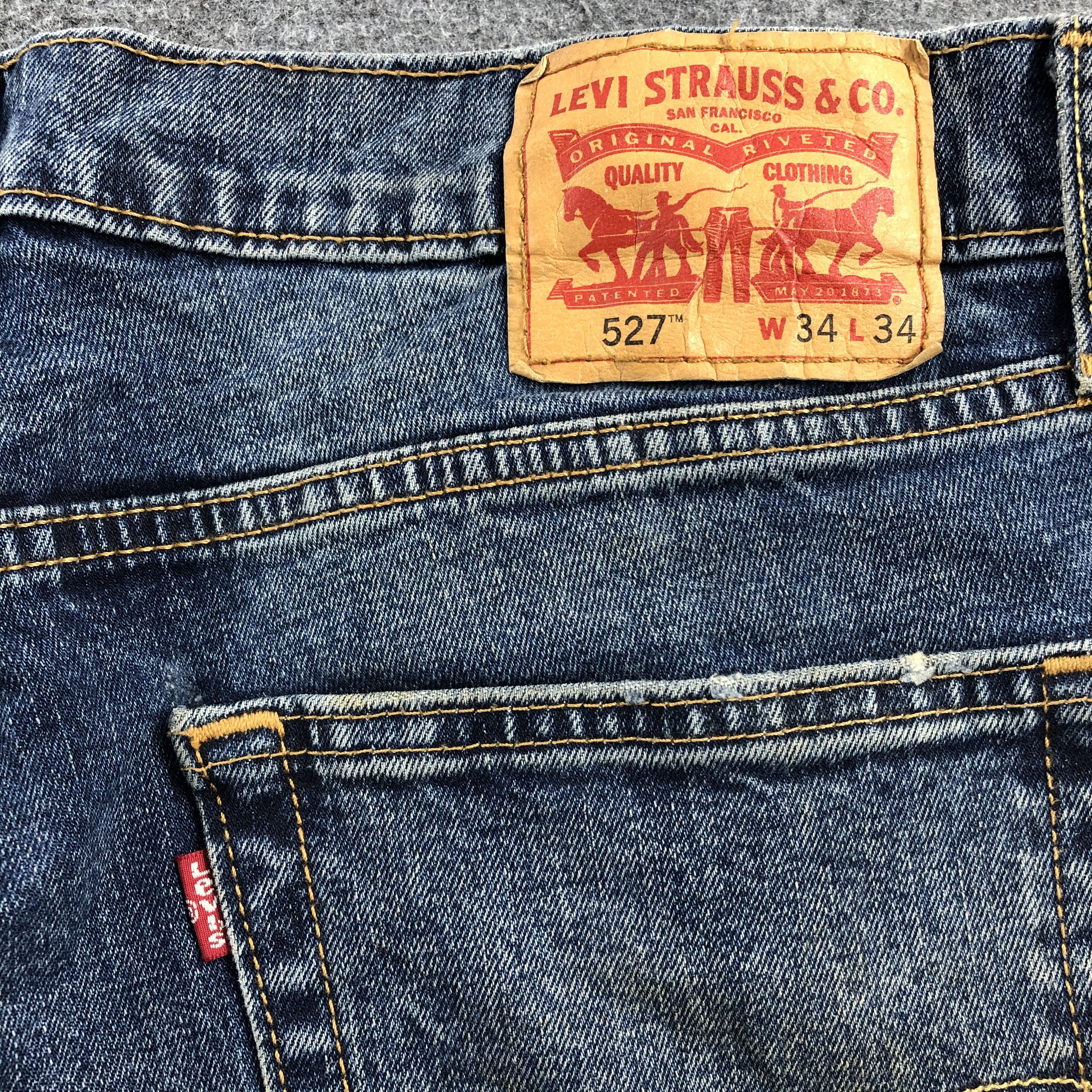 Levi's Vintage Levis 527 Flare Jeans-JM1179 Size US 35 - 6 Thumbnail