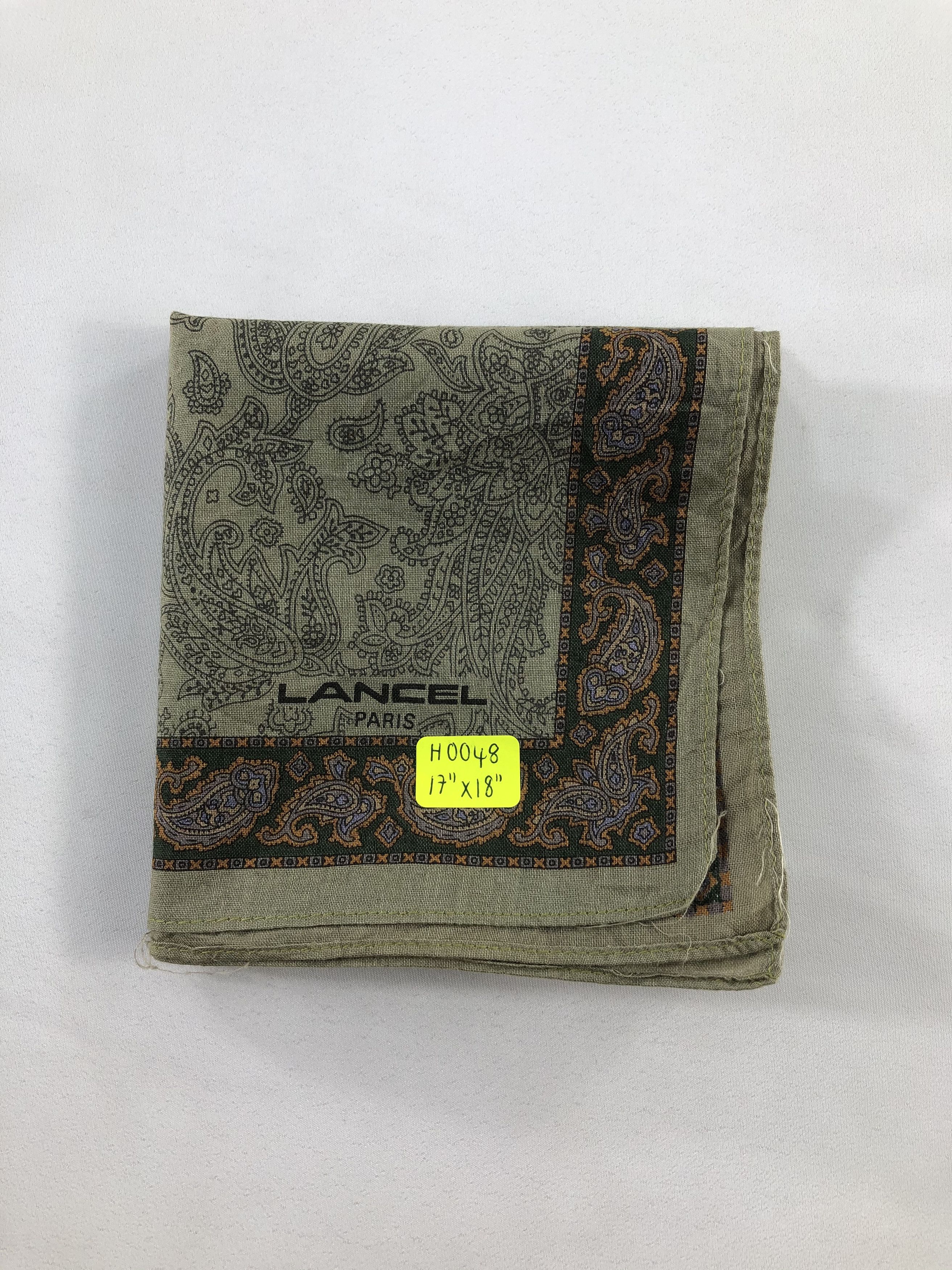 Lancel × Vintage Lancel Paislee Handkerchief / Bandana / Neckerchief Size ONE SIZE - 4 Thumbnail