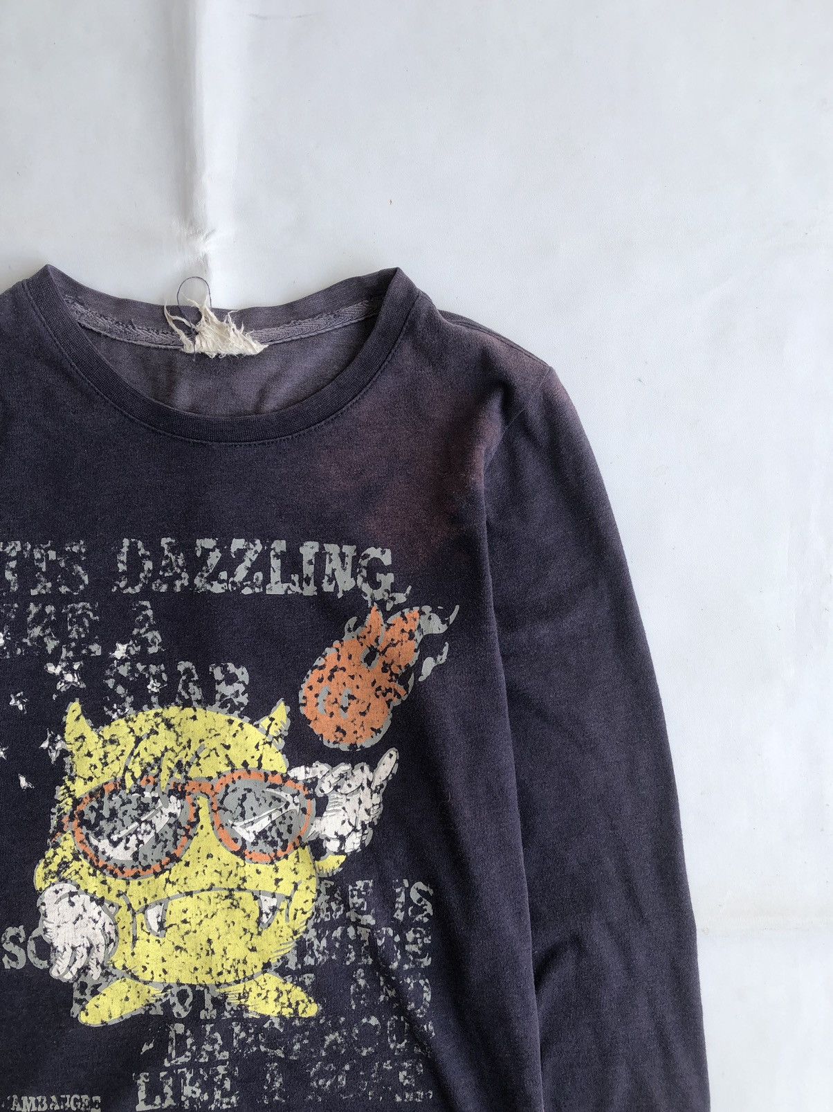 If Six Was Nine Japanese Poem Sun faded LongSleeve Ifsixwasnine Style Size US M / EU 48-50 / 2 - 3 Thumbnail