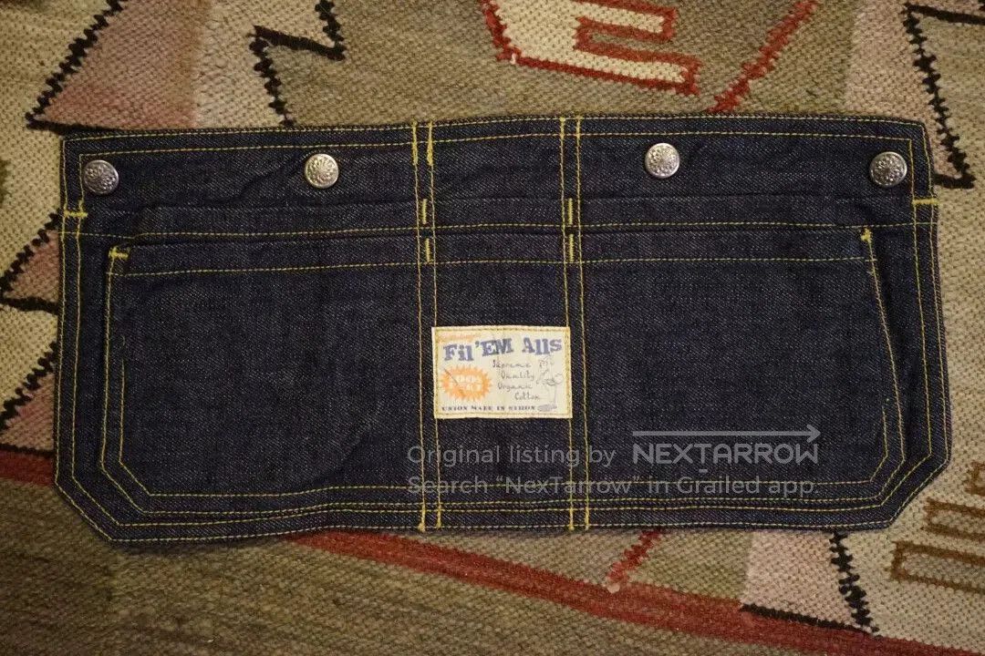Vintage Vintage Japanese Denim Vest Fil'em Alls. Size US M / EU 48-50 / 2 - 4 Thumbnail