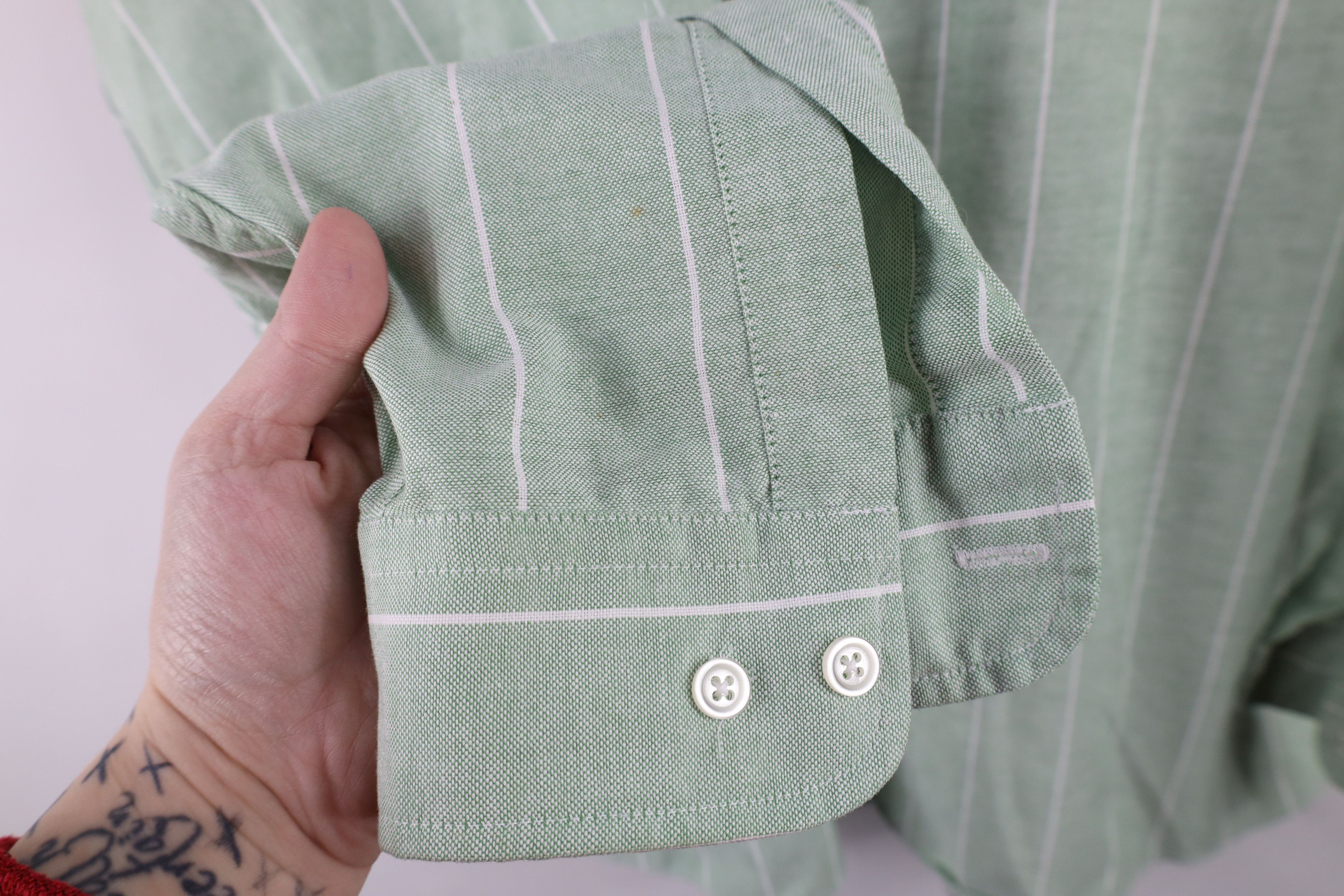 Vintage Vintage 90s Peanuts Joe Cool Striped Button Down Shirt Size US L / EU 52-54 / 3 - 8 Thumbnail