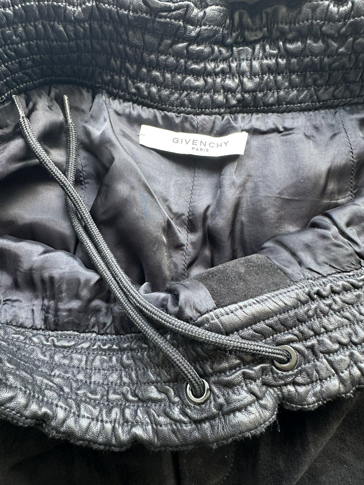 Givenchy Ricardo Tisci Era Black Suede Boxing Shorts Size US 34 / EU 50 - 4 Thumbnail