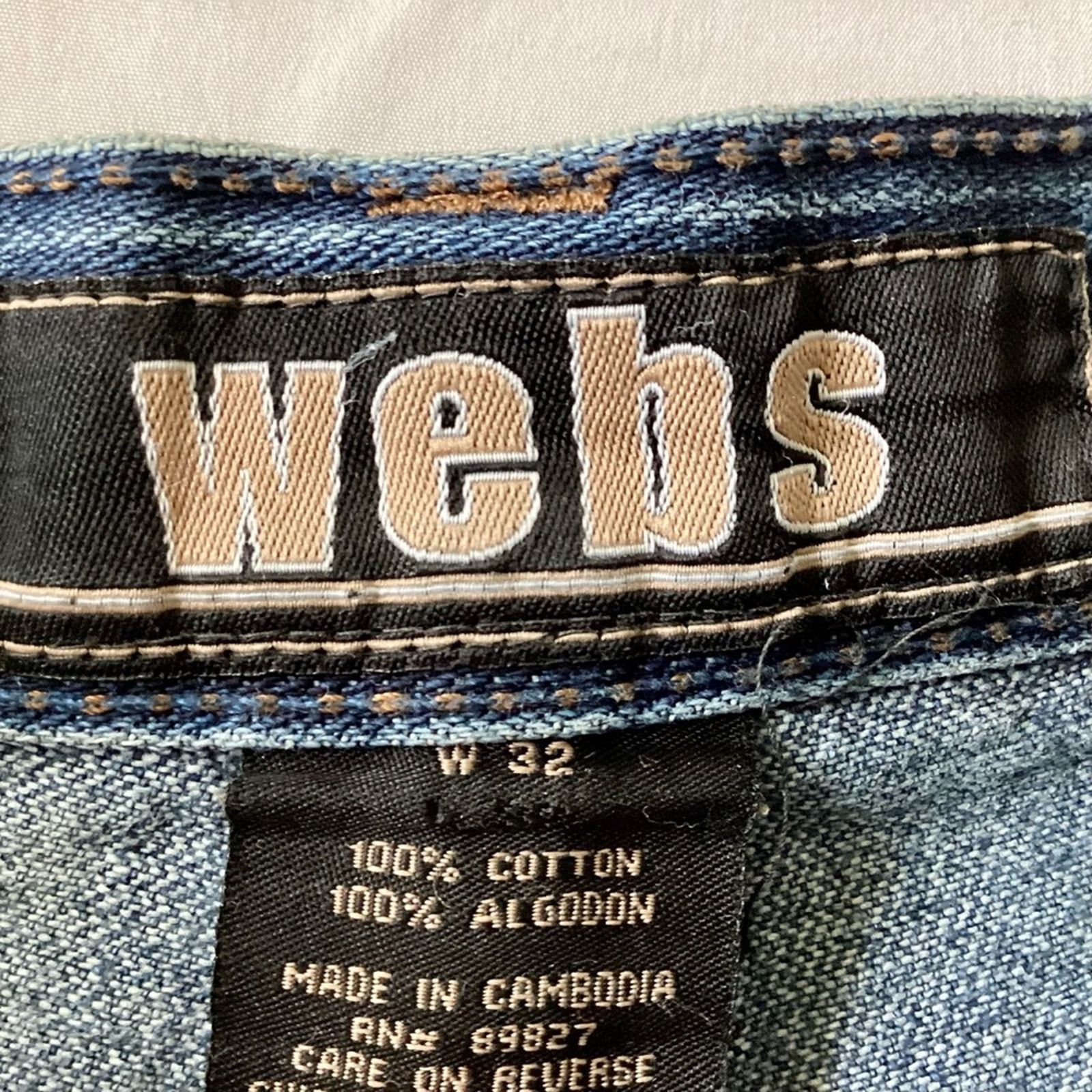 Other Webs Ripped Baggy Jean Shorts Size US 32 / EU 48 - 3 Thumbnail