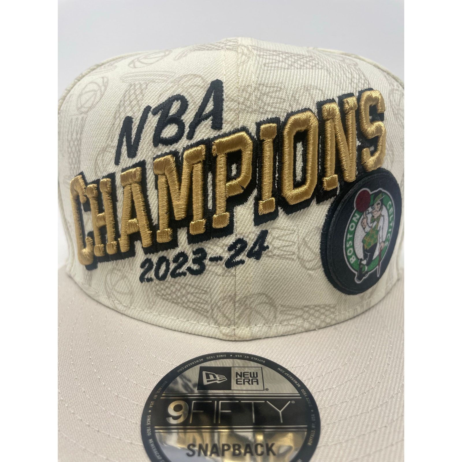 New Era Boston Celtics New Era 2024 NBA Finals 9FIFTY Snapback Hat Size ONE SIZE - 3 Thumbnail